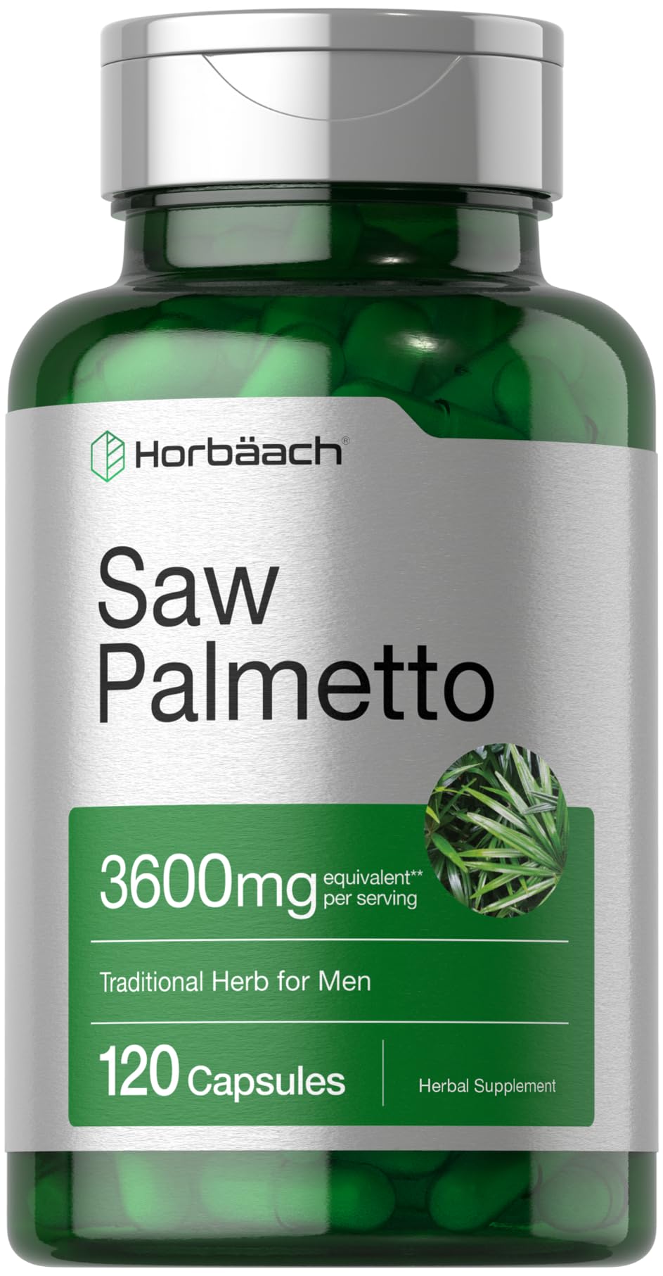 Horbäach Saw Palmetto Extract Capsules 120