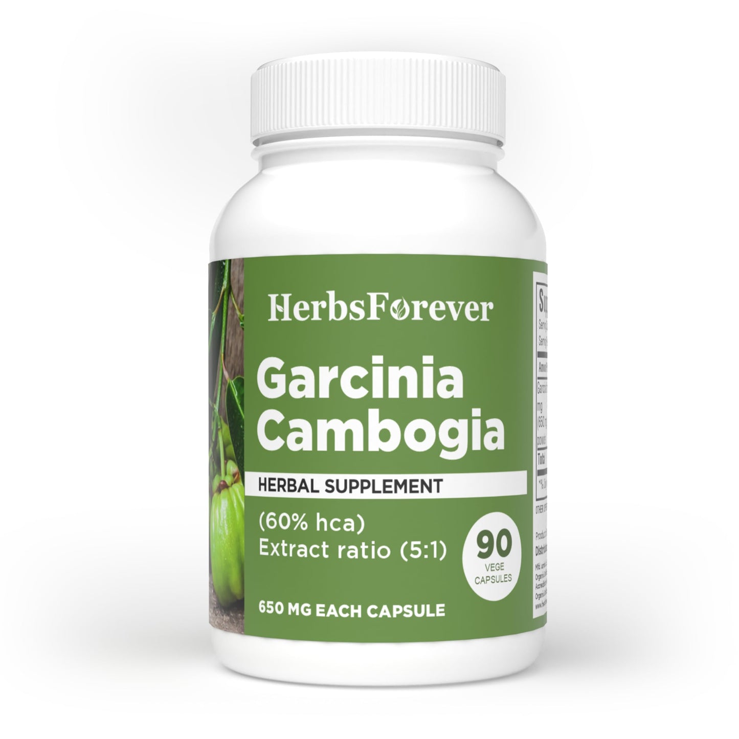 Herbsforever Garcinia Cambogia Extract Supplement Capsule 1 Count
