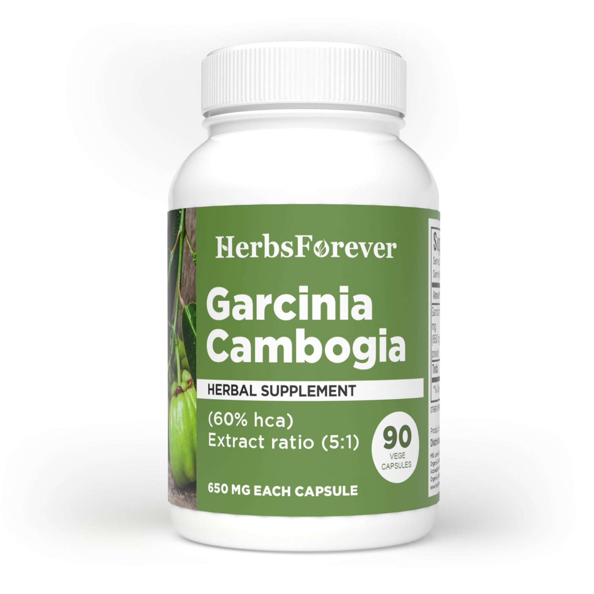 Herbsforever Garcinia Cambogia Extract Supplement Capsule 1 Count