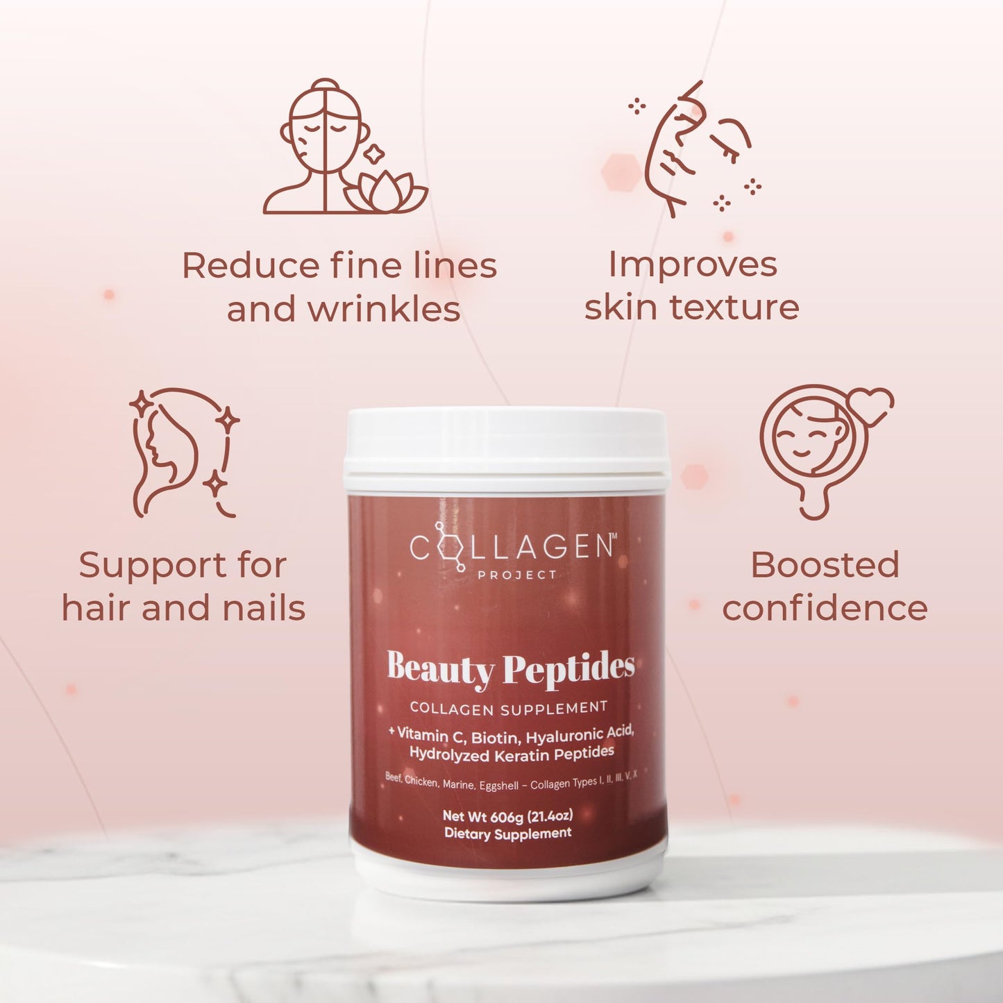 Collagen Project Collagen Supplement Powder 21.4