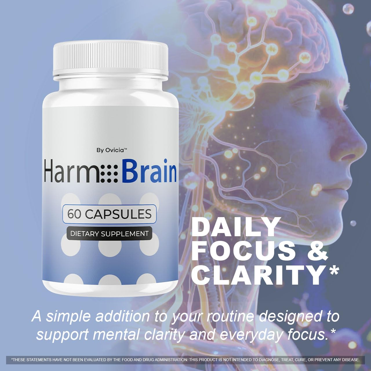 OVICIA HarmoBrain Capsules, 180 Capsules