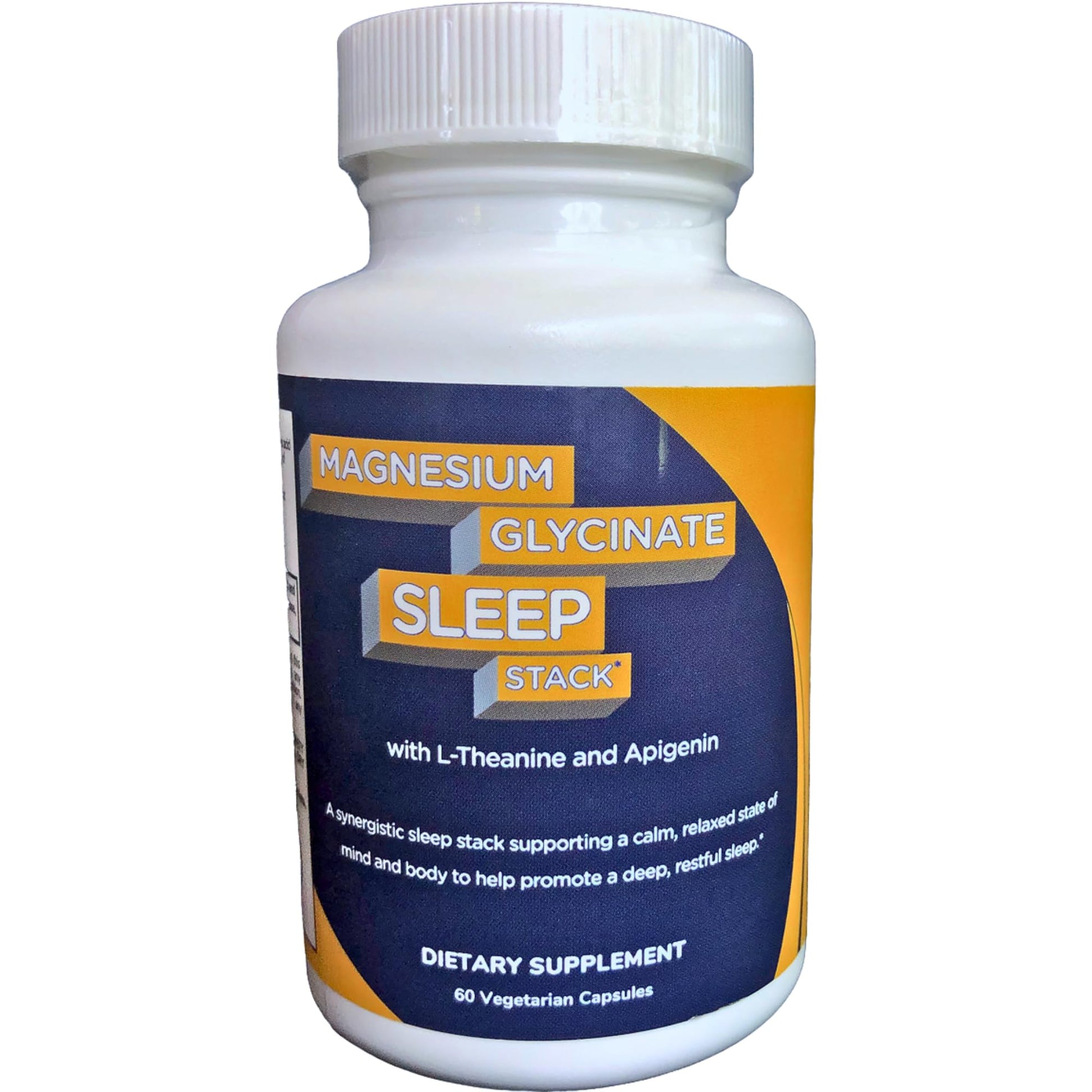 Shining Solace Magnesium Glycinate Sleep Stack Capsules, 60 Count