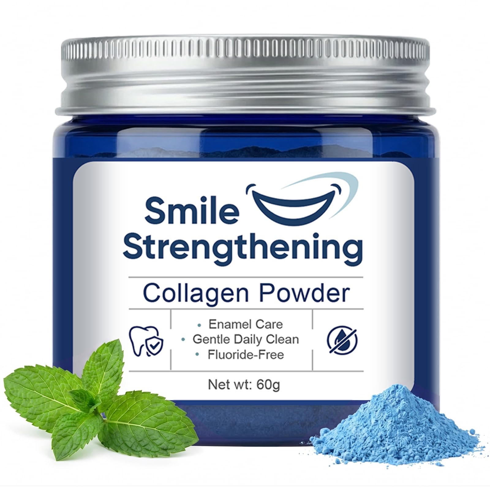 Coregnosis Collagen Powder for Gums, Hydroxyapatite & Collagen, Enamel Strengthening, 2 oz