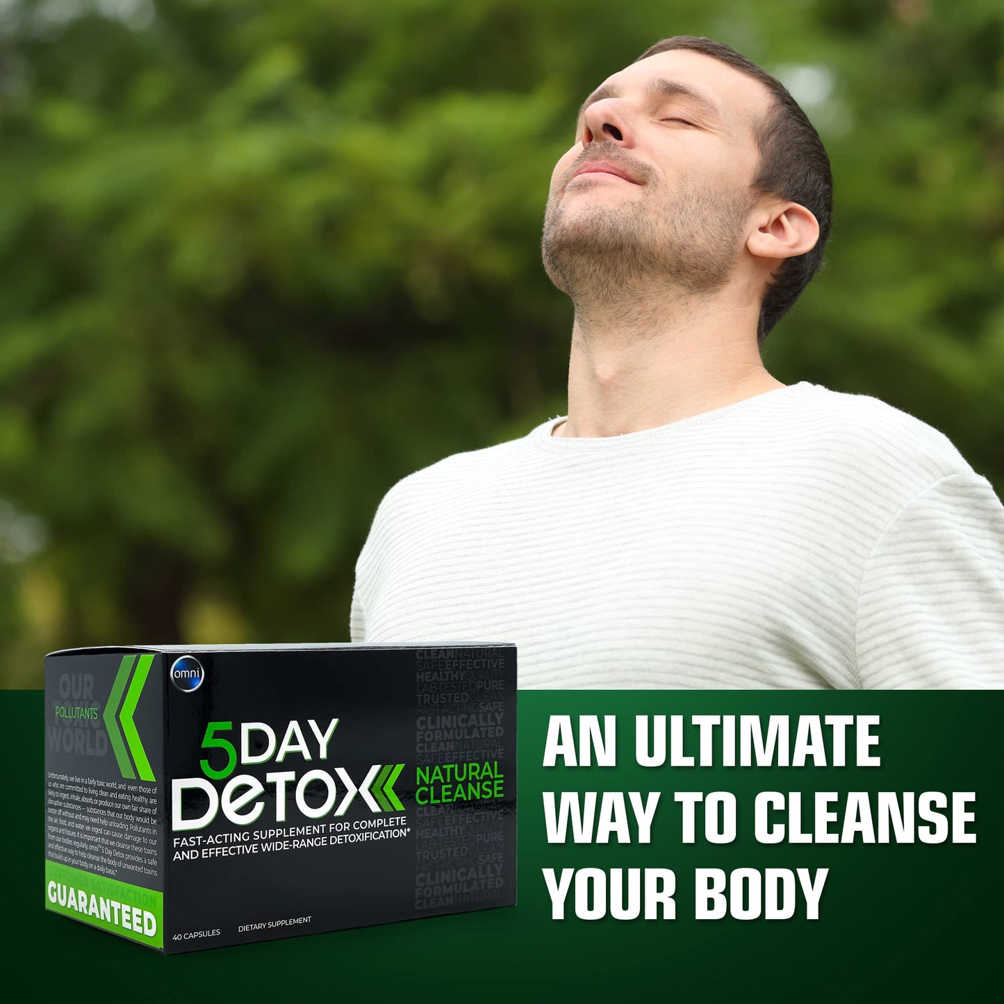 Wellgenix Omni 5 Day Detox Cleanse Capsule, 40 Capsules