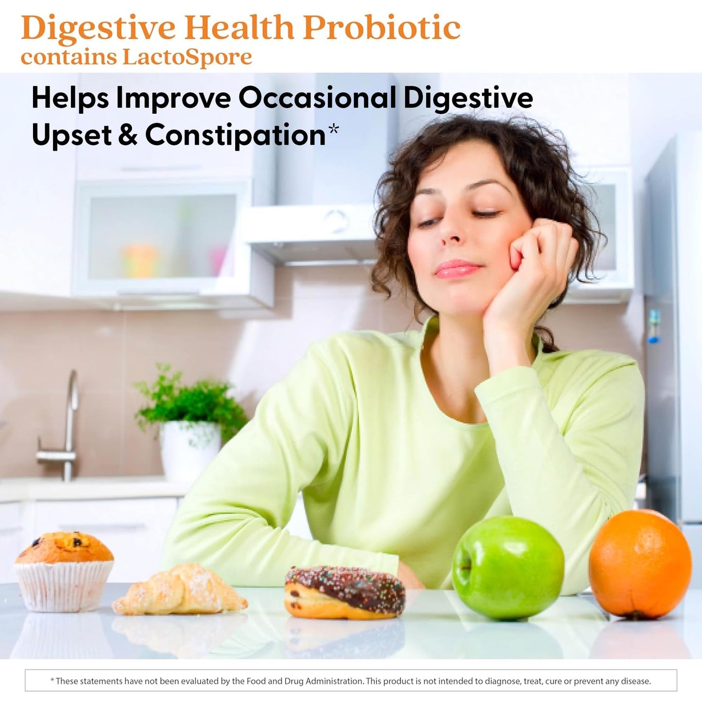 Doctor's Best Digestive Health Probiotic for Men & Women Capsules, 60 Veg Caps