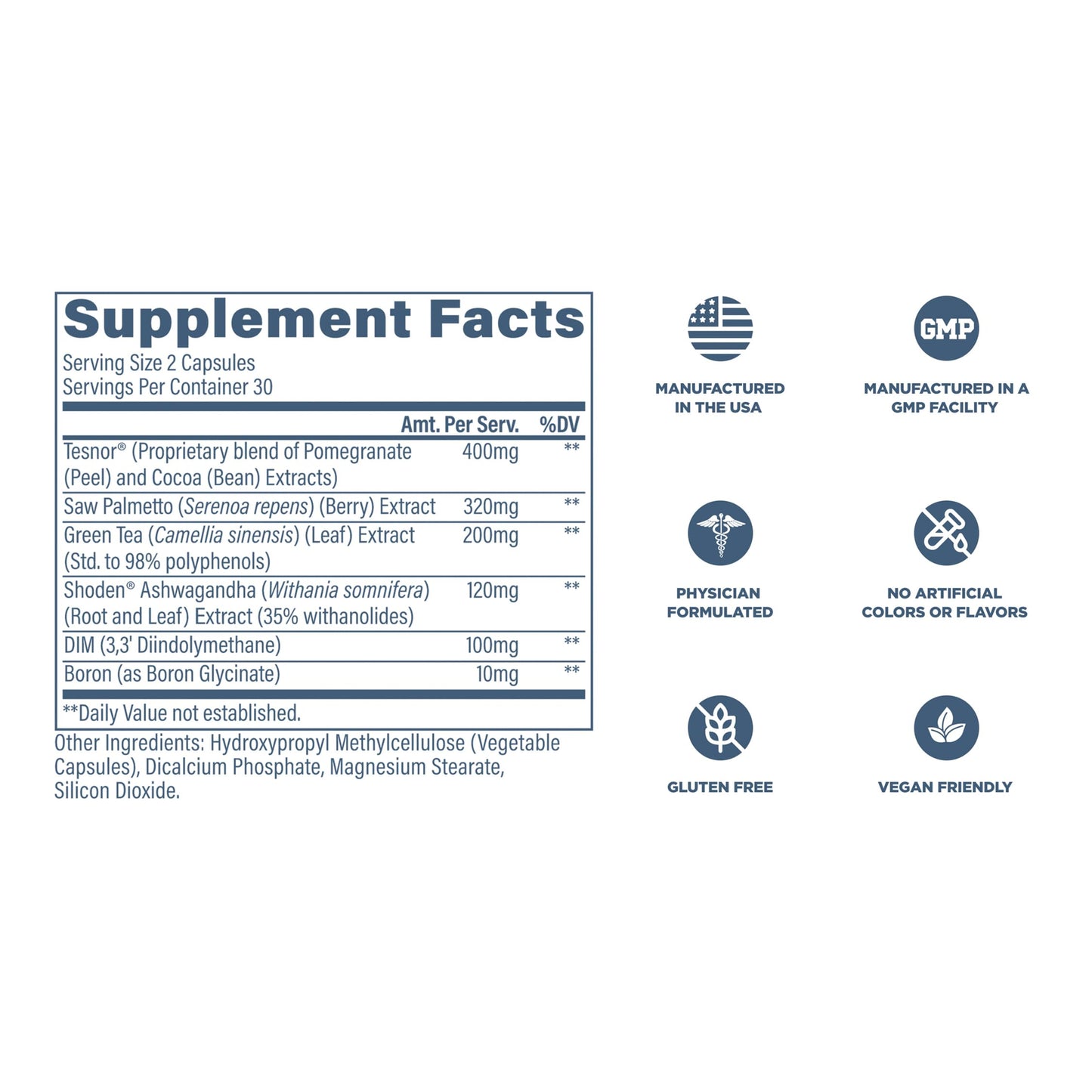 Revive DIM Supplement for Men – Supports Hormone Balance, Male Sexual & Prostate Health with Ashwagandha & Green Tea – 60 Capsules