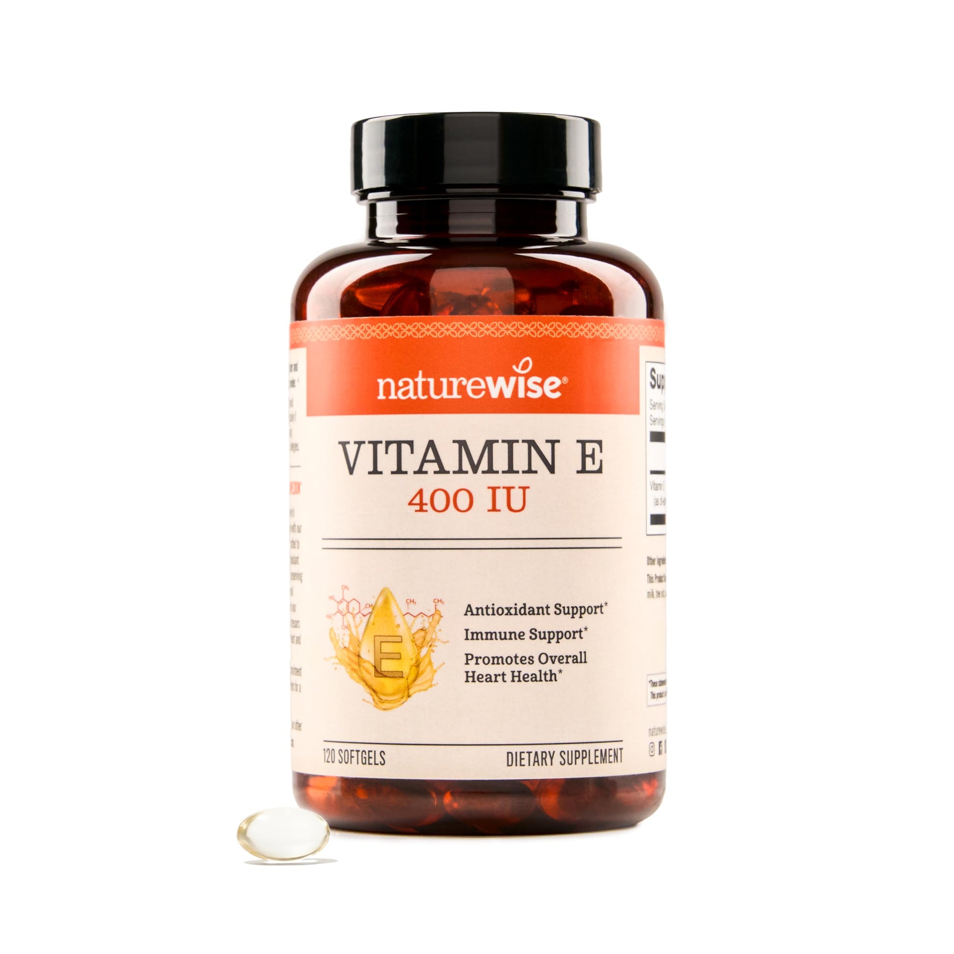 NatureWise Vitamin E 400 IU Softgels 120 Count