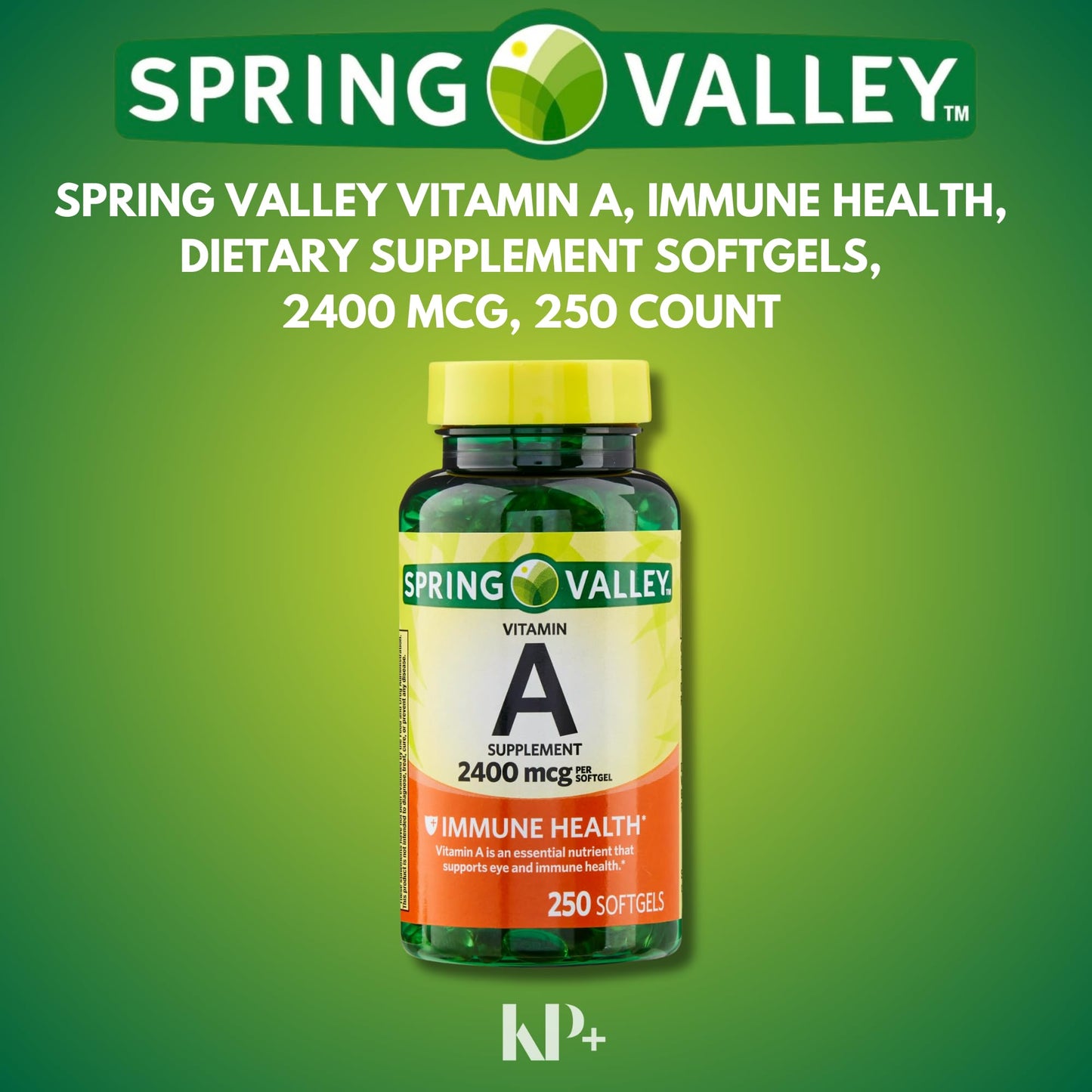 Generic Vitamin A Supplement Softgels 250