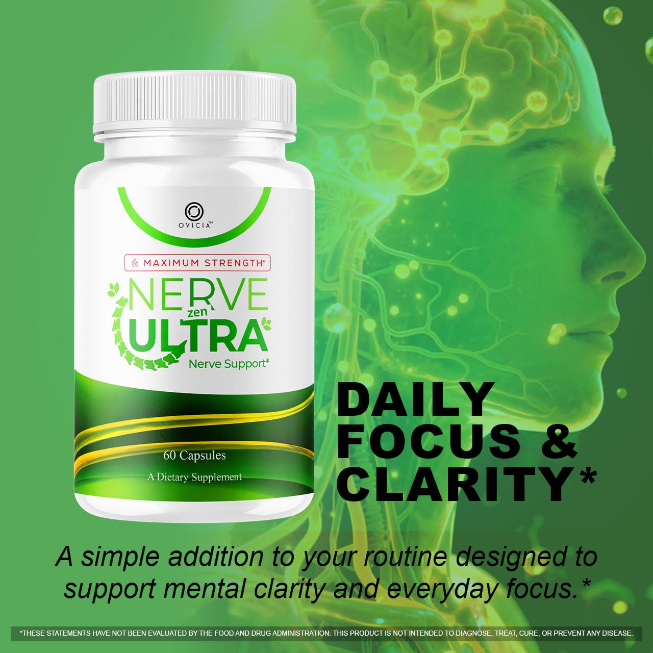 OVICIA Nerve Zen Ultra 60 Capsules