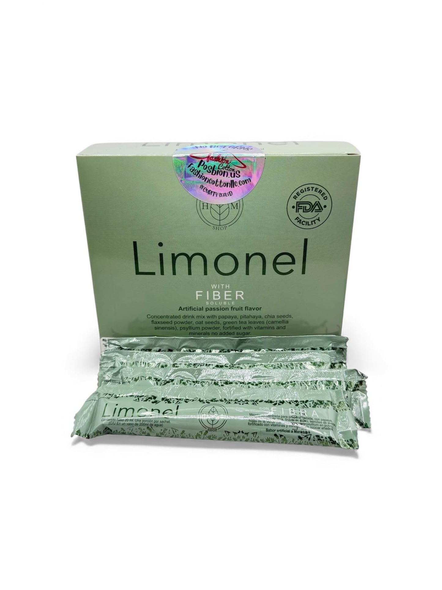 FASHIONCOTTONLLC Limonel Liquid Fiber Capsule 30 Count