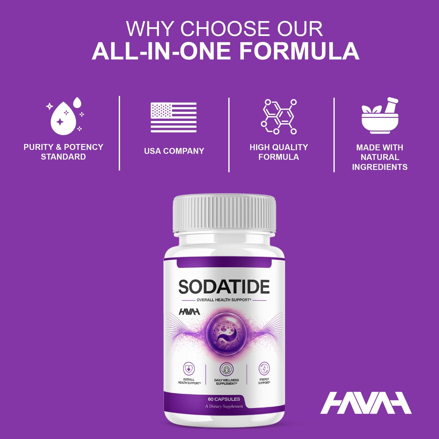 Havah Sodatide Capsules, 180 Capsules