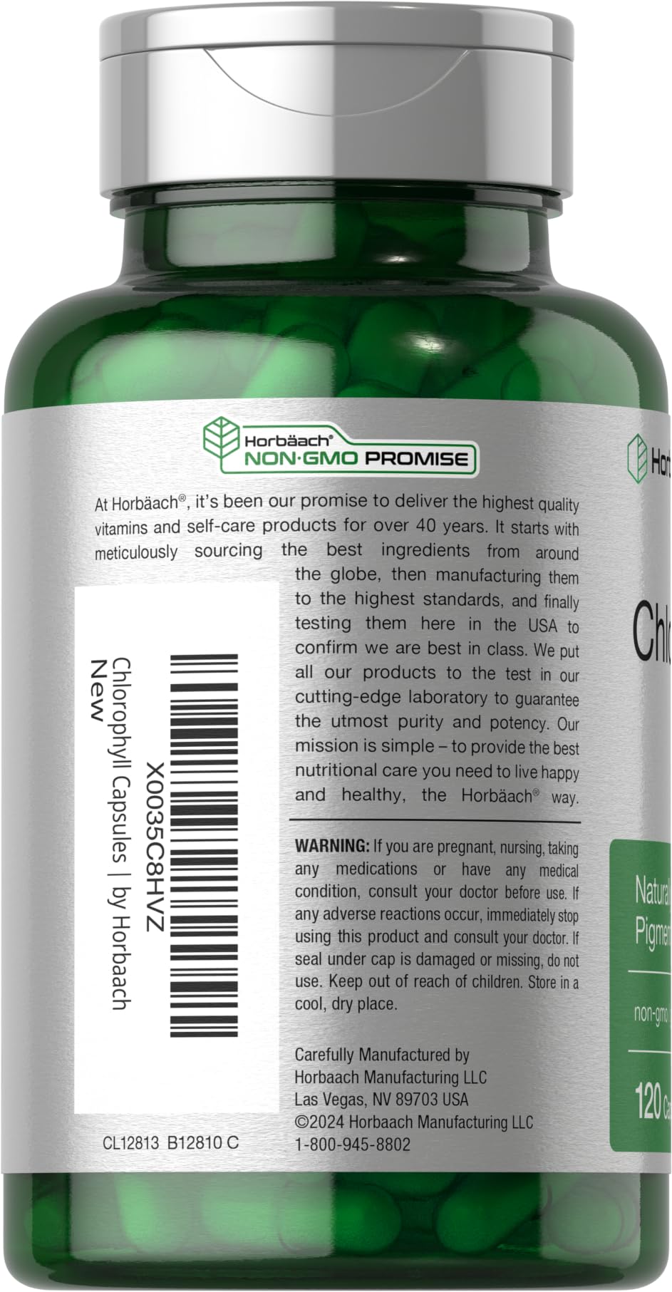 Horbäach Chlorophyll Capsules 120