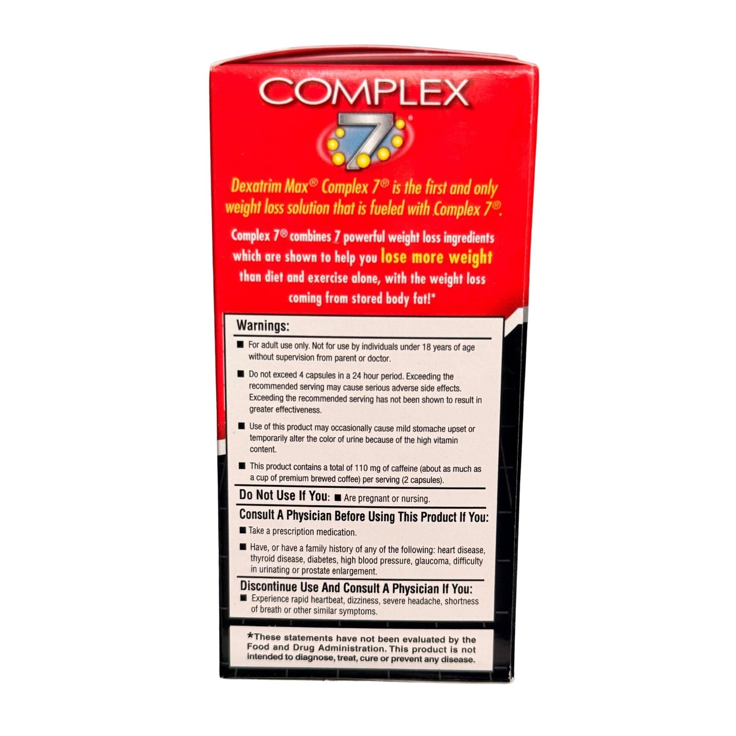 Dexatrim Max Complex-7 Capsules 60 Count