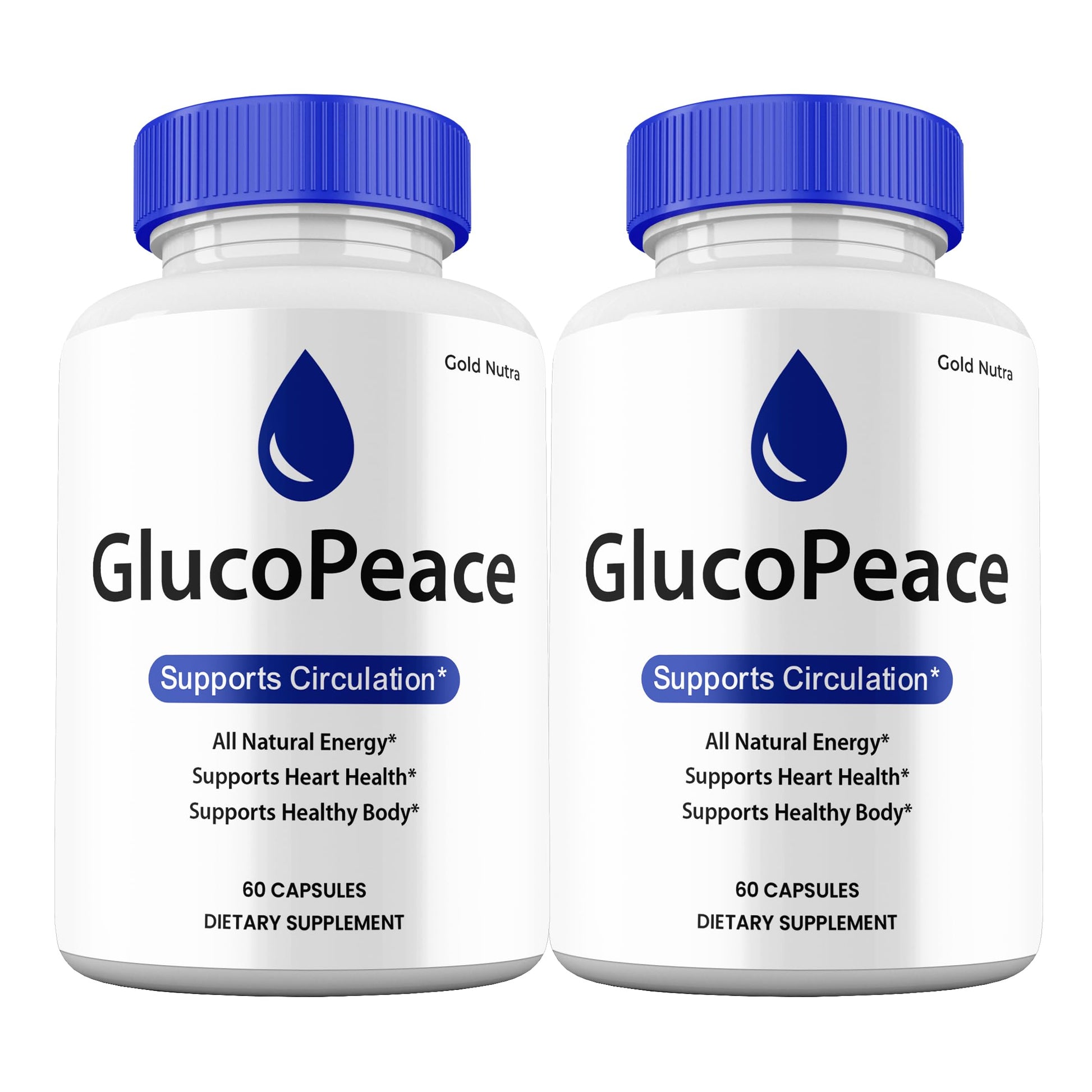 Gold Nutra GlucoPeace Capsules, 2 Count