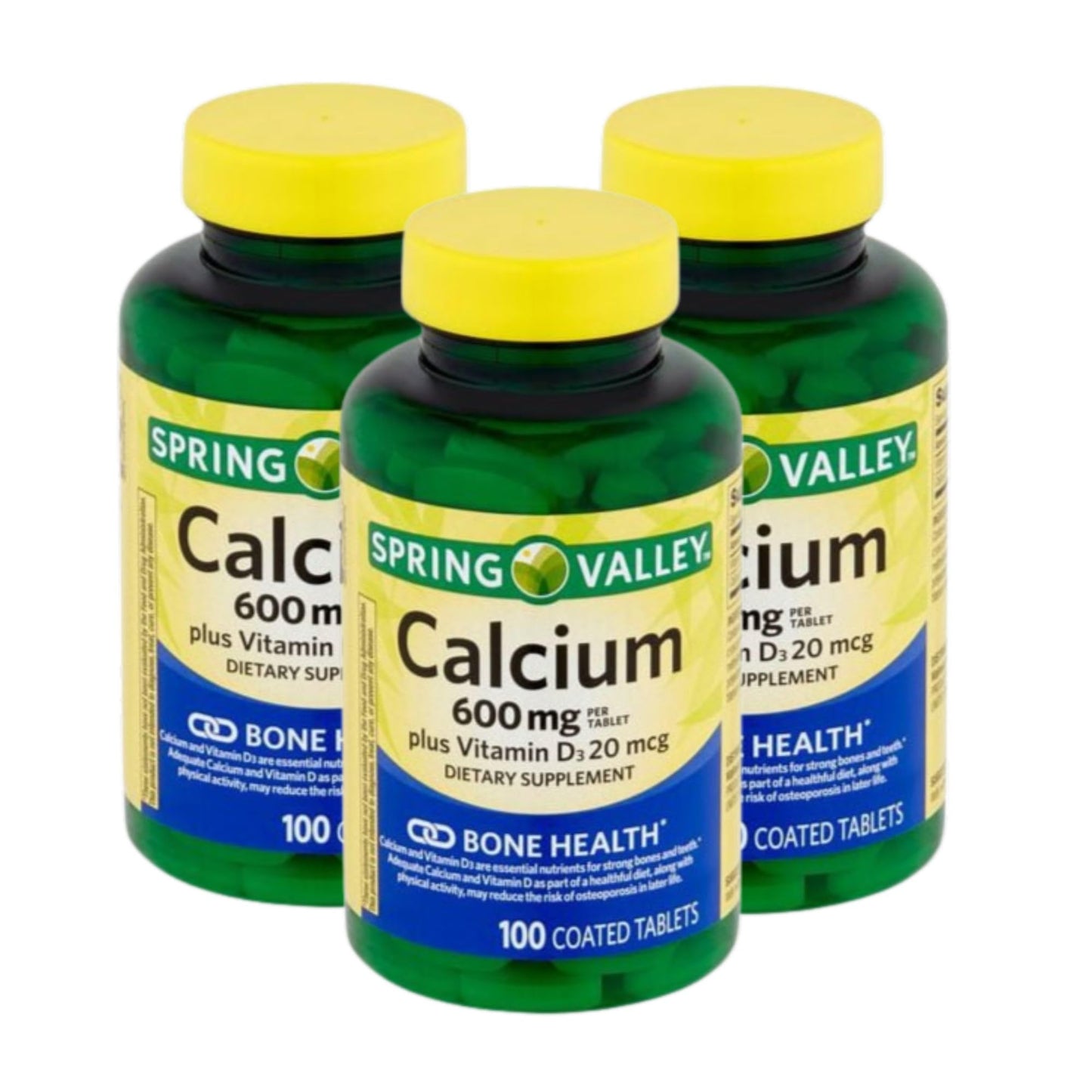 Unique Bundle Store Calcium 600mg with Vitamin D3, 800 IU Vitamin D per Tablet, 300 Tablets