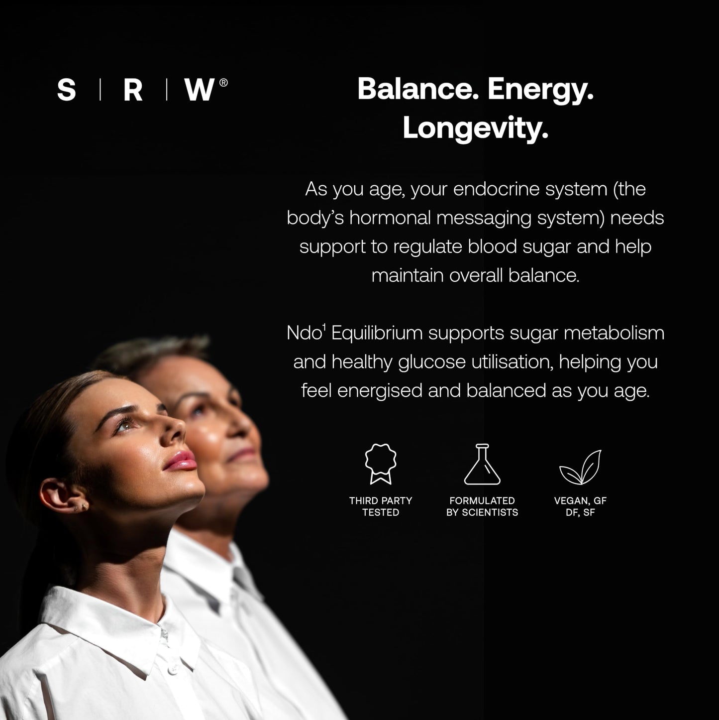 SRW Ndo Equilibrium Vege Capsules 60