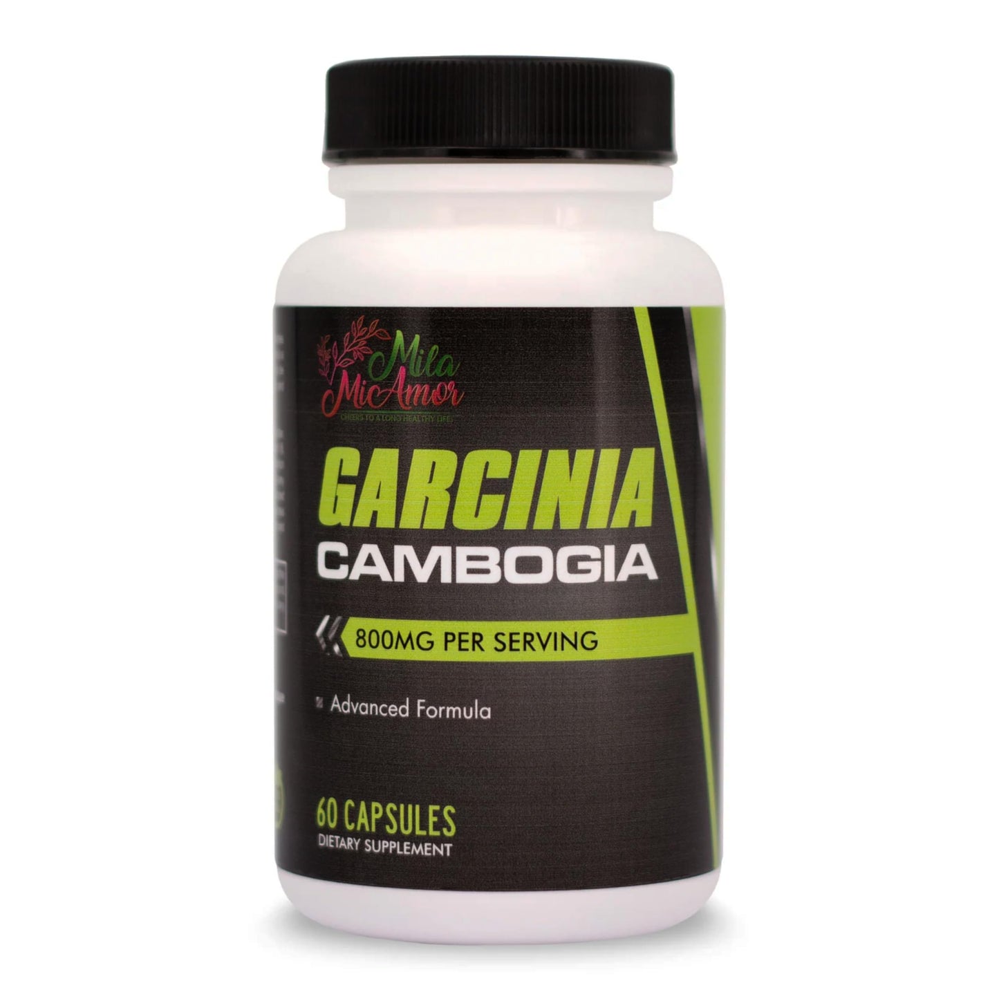 Mila Miamor Garcinia Cambogia Extract Supplement (50% HCA), 800 mg, Capsule, 60 Capsules