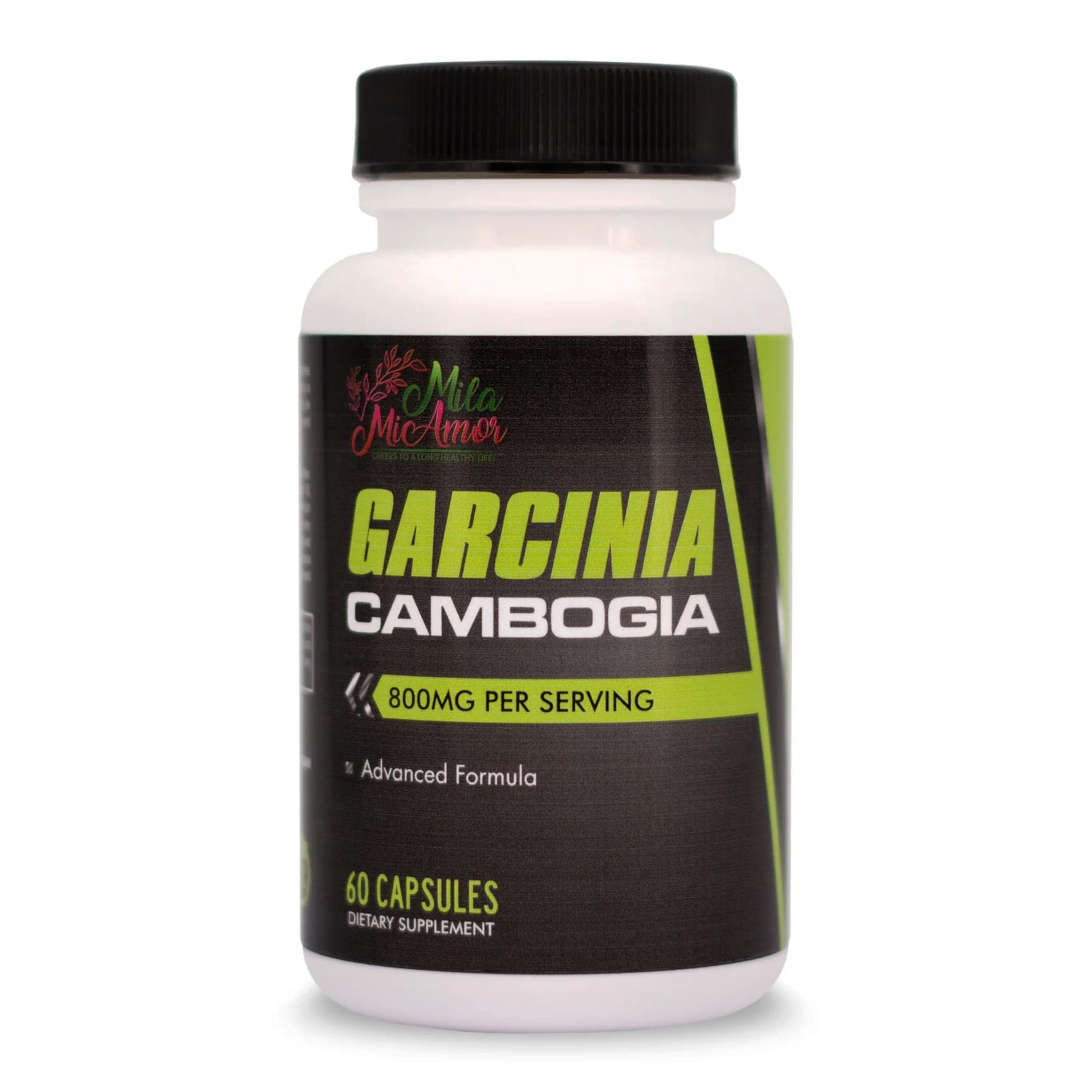 Mila Miamor Garcinia Cambogia Extract Supplement (50% HCA), 800 mg, Capsule, 60 Capsules