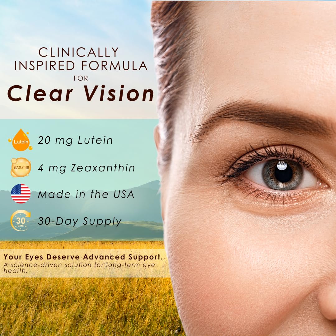 Clearsight AREDS Advanced+ Eye Health Vitamins Capsules 60 Count