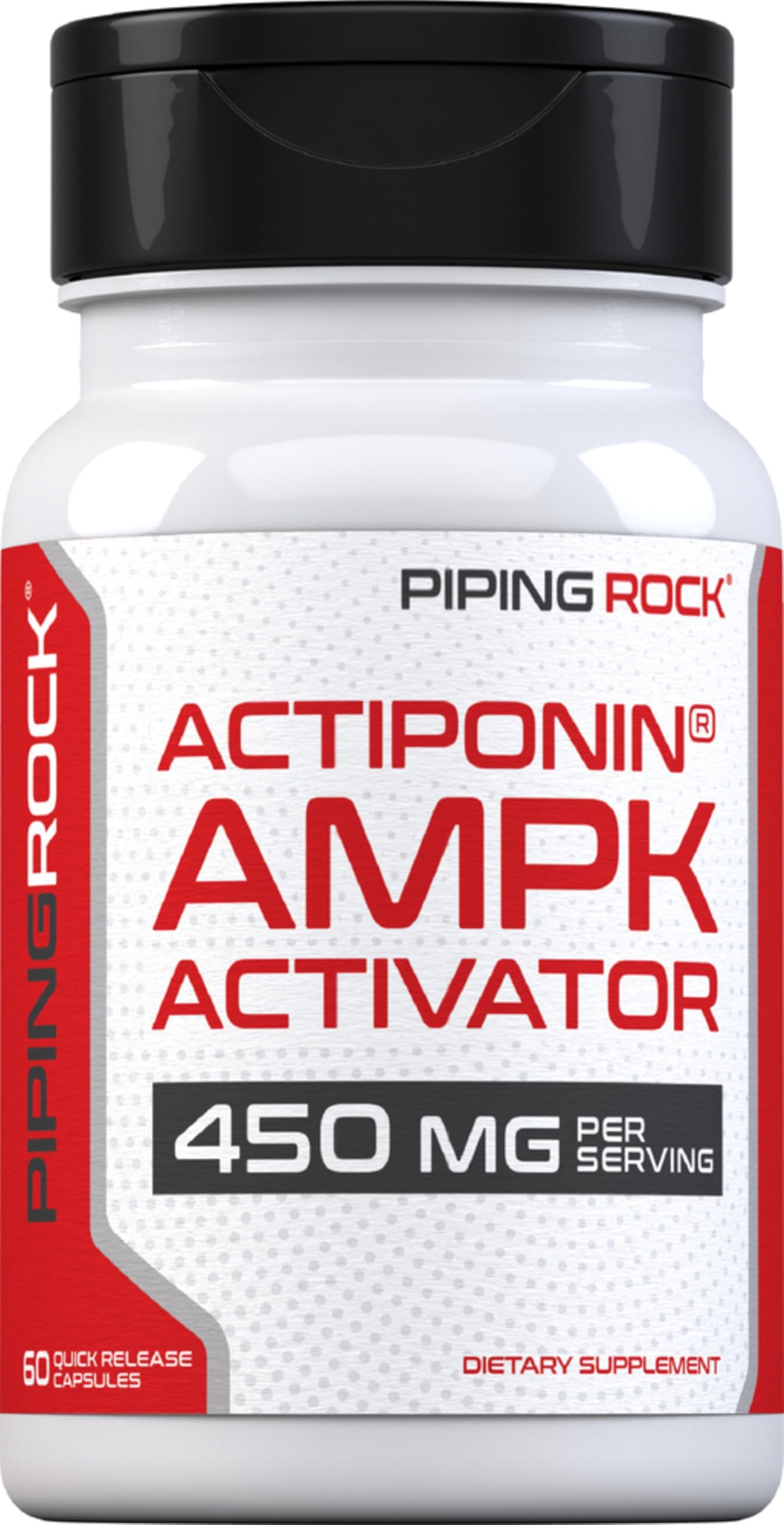 Piping Rock AMPK Metabolic Activator Supplement 450 mg, 60 Capsules
