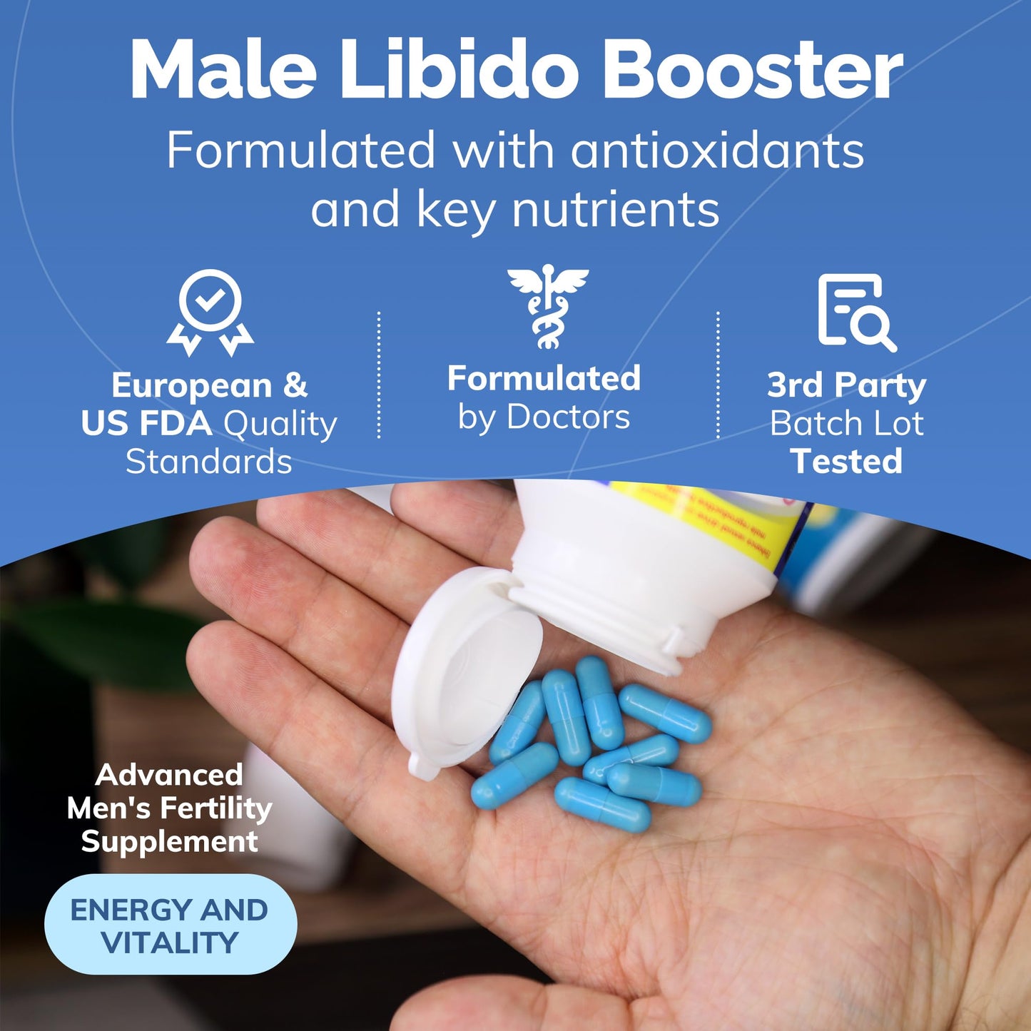 Conceive Plus Fertility Support for Men 60 Capsules