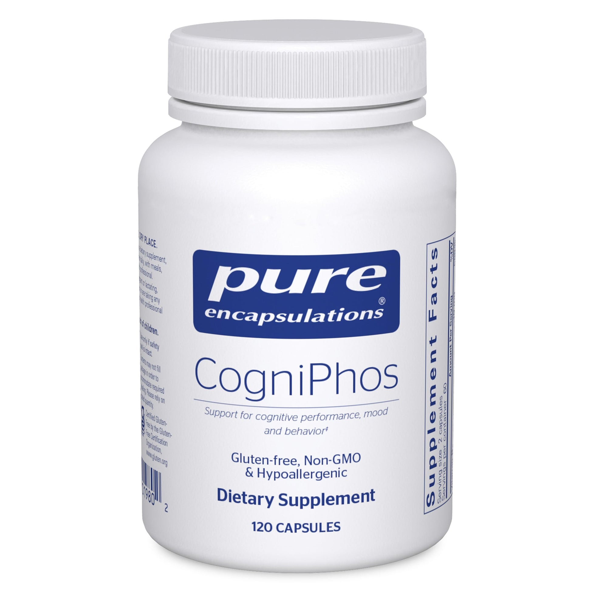 Pure Encapsulations CogniPhos Capsule 120 Capsules