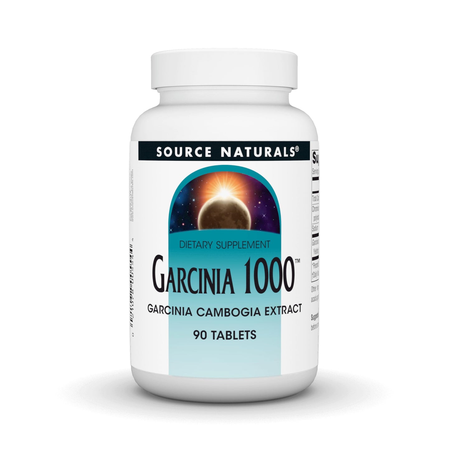 Source Naturals Garcinia Cambogia Extract 1000 mg Tablet, 90 Count