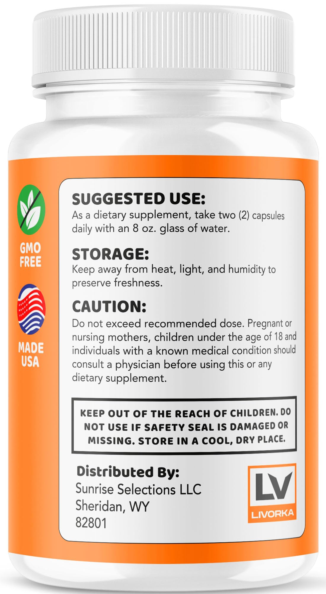 LIVORKA AlphaFuel Pro Capsules, 60 Capsules