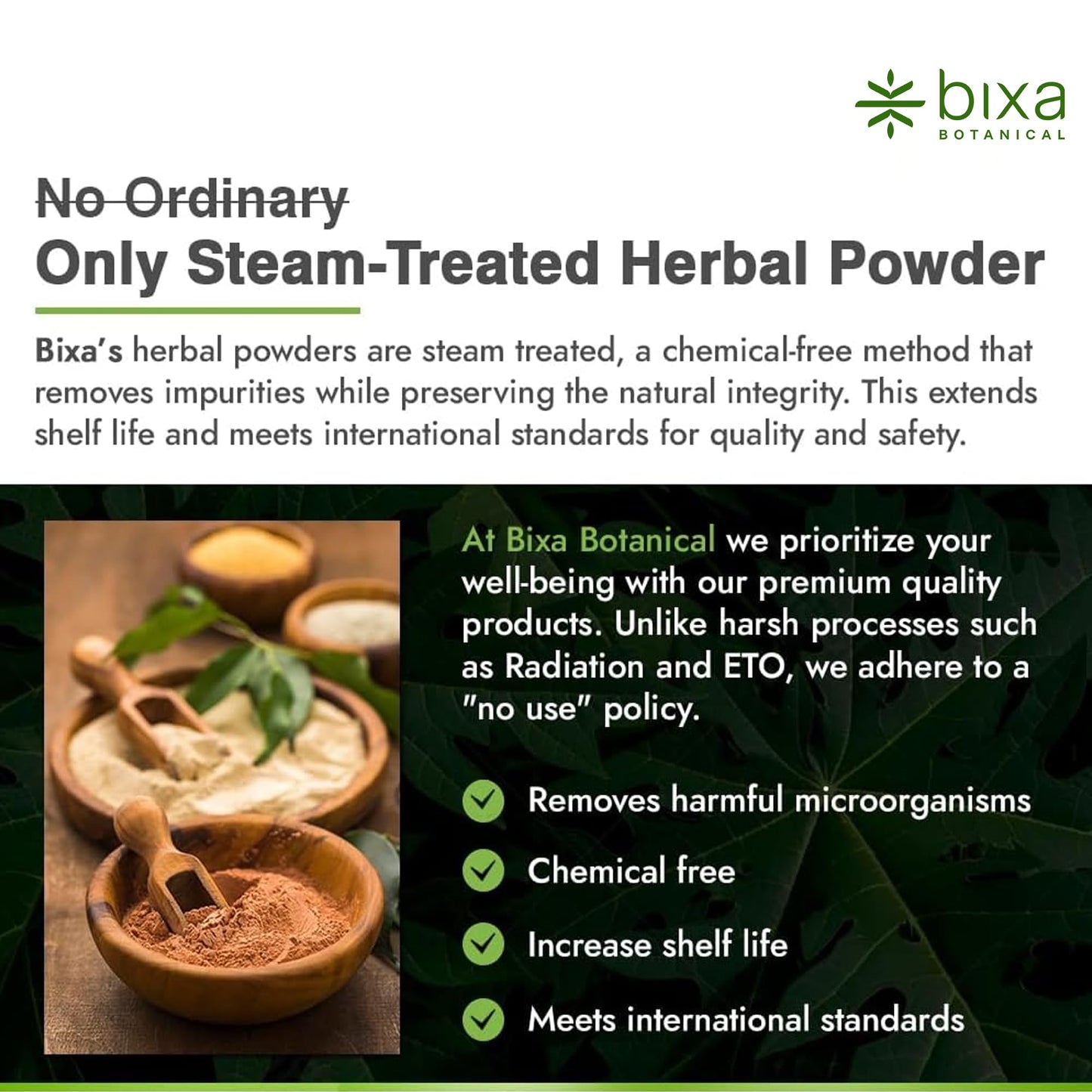 bixa BOTANICAL Gymnema Leaf Powder 16 Oz