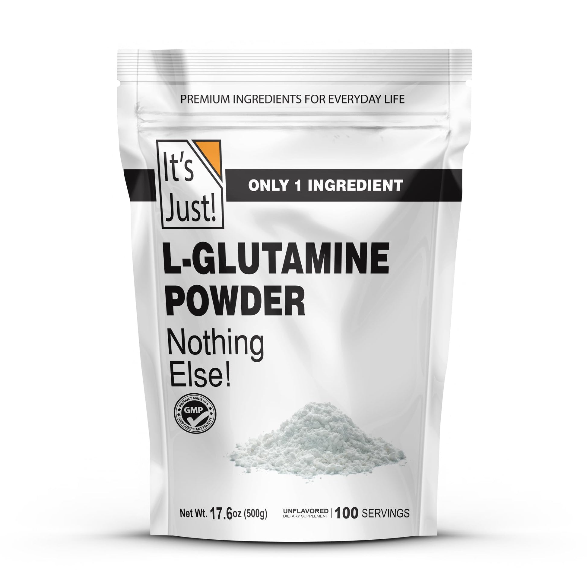 It's Just! L-Glutamine Powder 17.6 oz