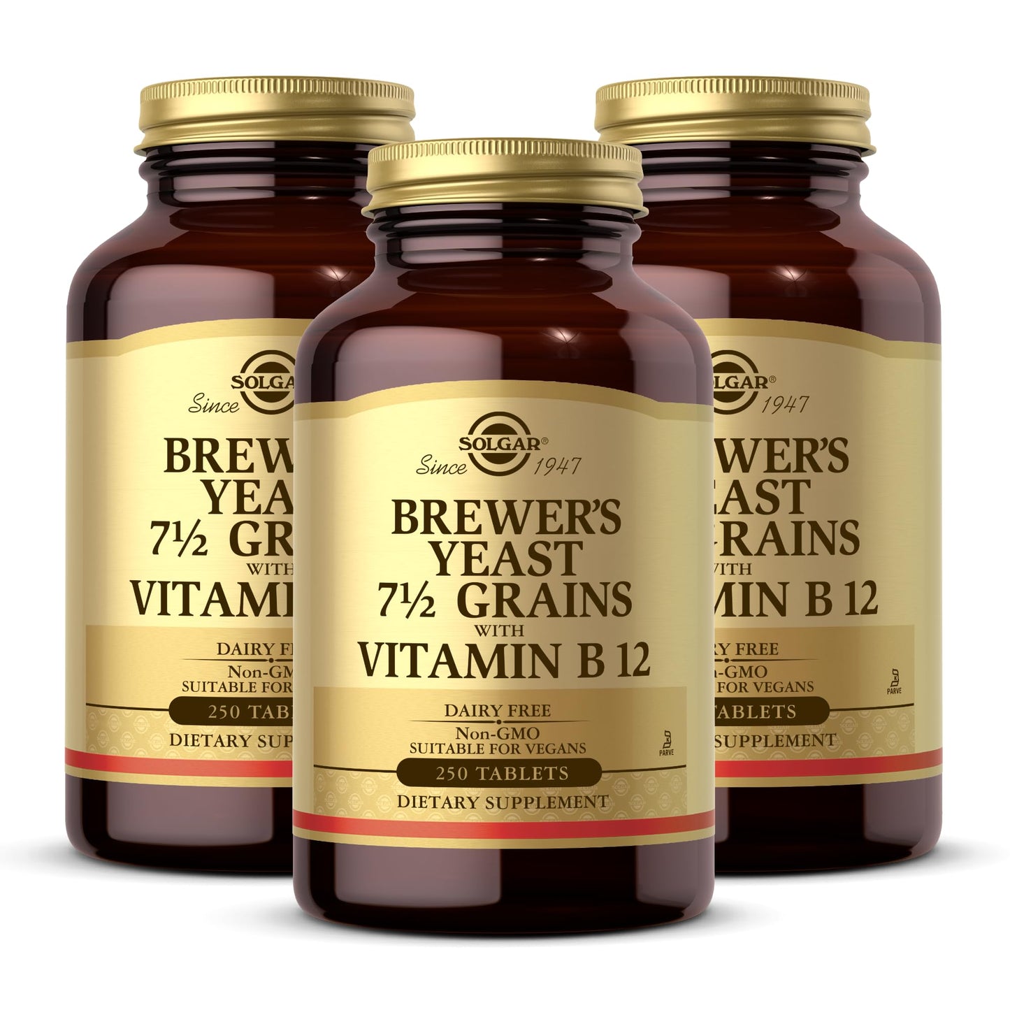 Solgar Brewer's Yeast 7 ½ Grains with Vitamin B12 750 Tablets