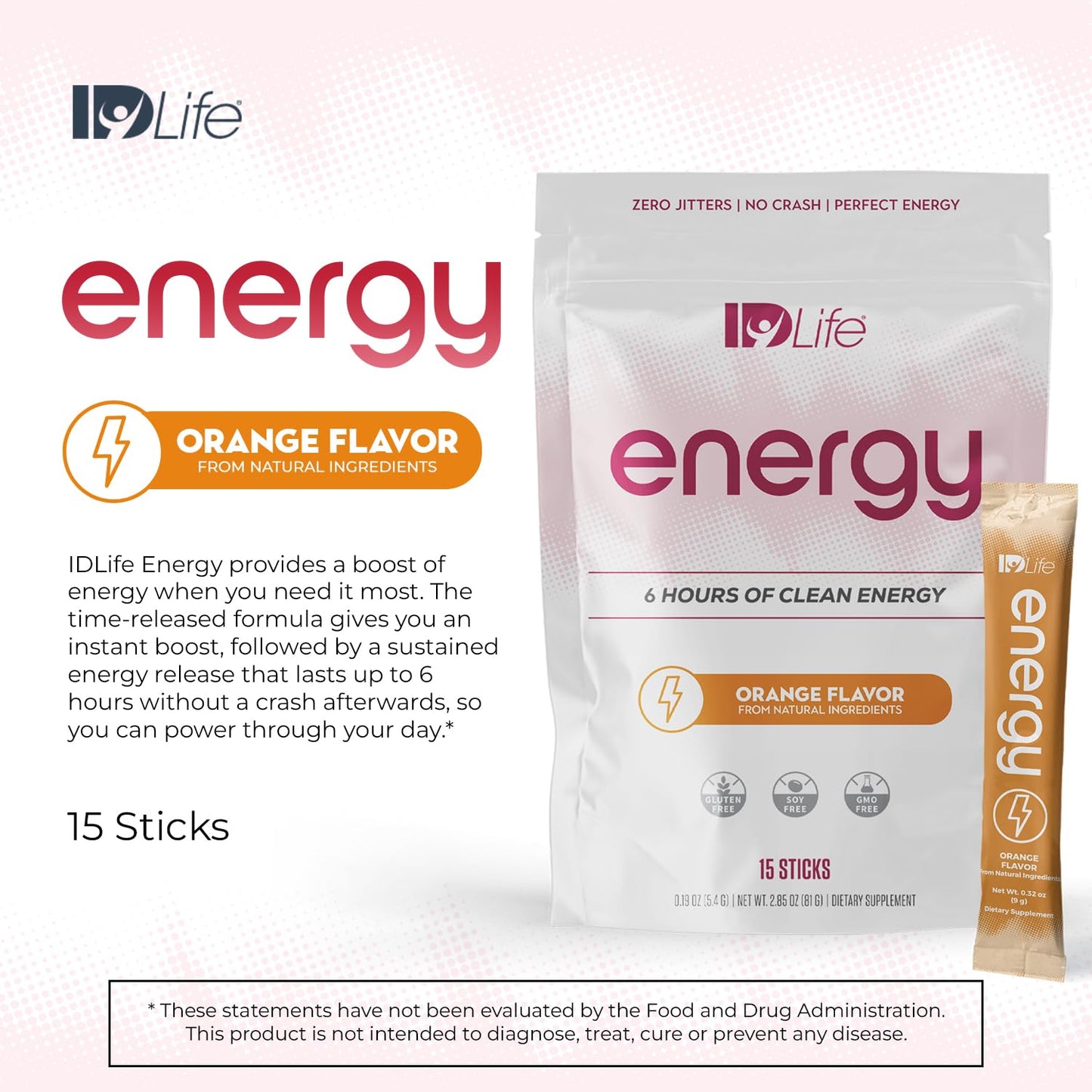 IDLife Energy Powder 15 Servings