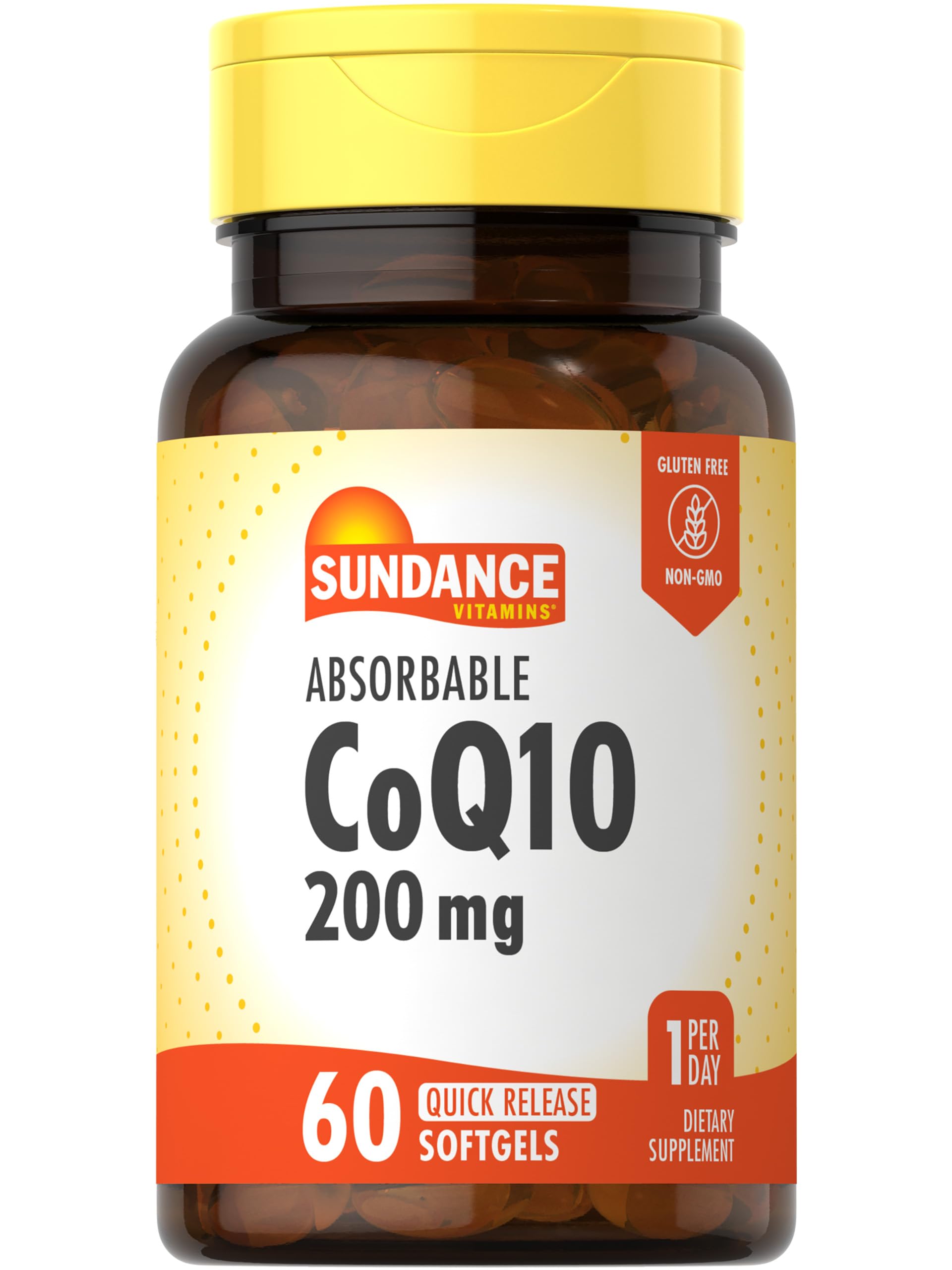 Sundance CoQ10 200mg Softgel 60 Count