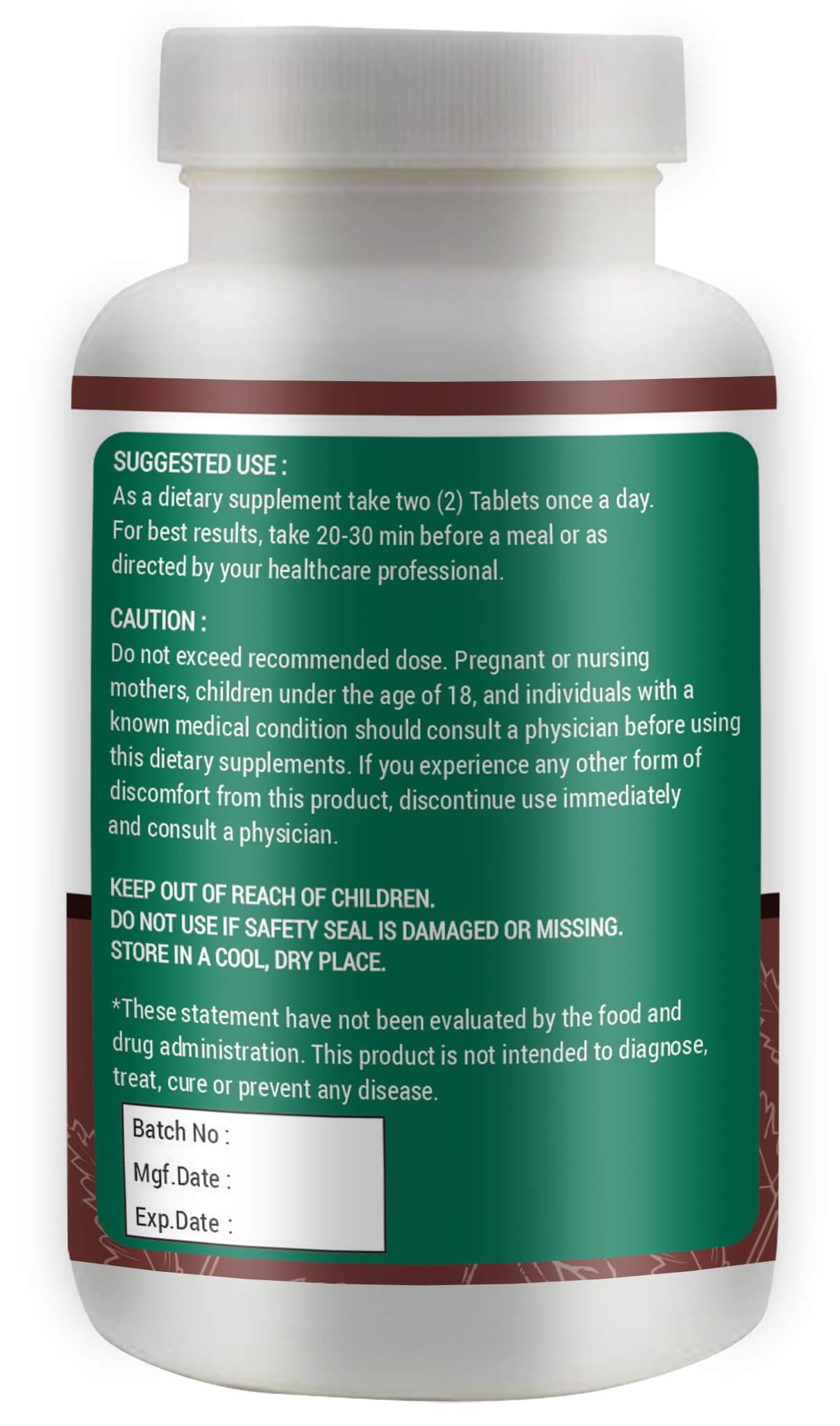 WAY 4 ORGANIC W4O Neem Tulsi Tablets, 1 Tablet