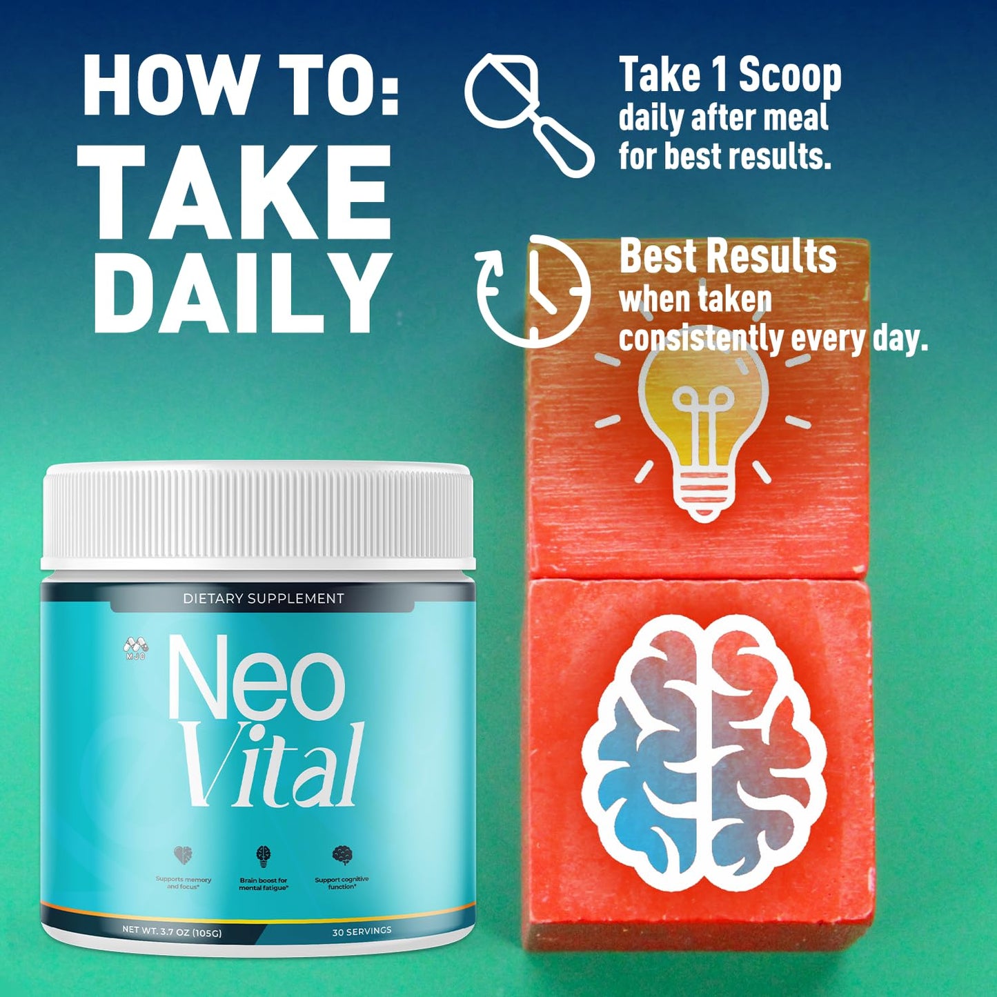 MJO Neo Vital Powder 7 oz