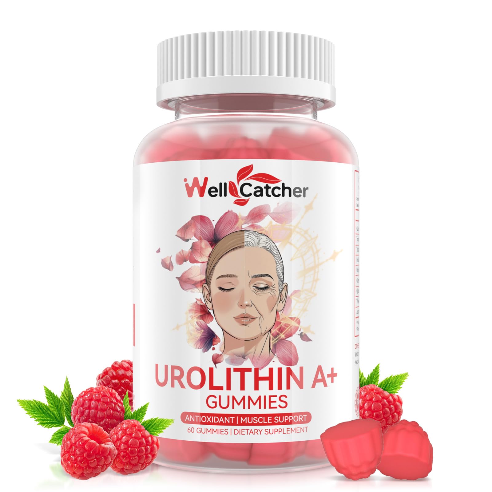 Wellcatcher Urolithin A Supplement Gummies 60 Count