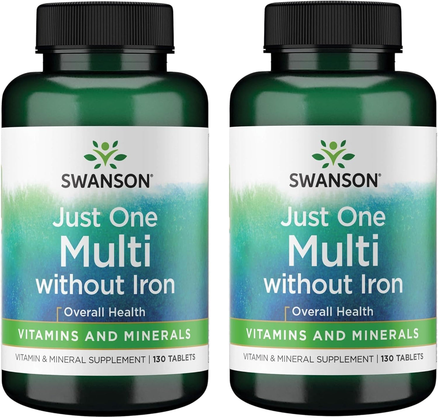 Swanson Century Formula Multivitamin Without Iron Vegan Tablet 260 Tablets