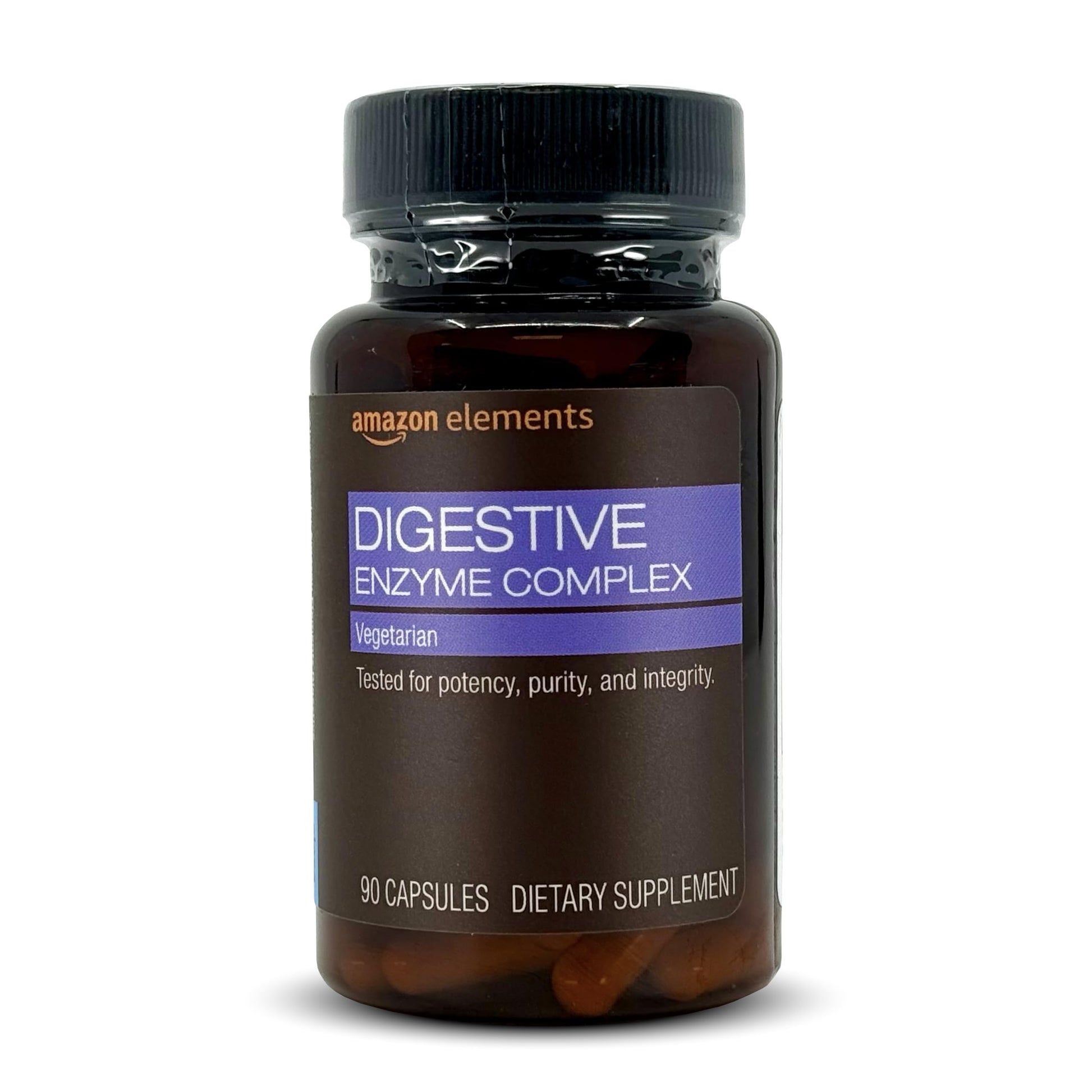 Amazon Elements Digestive Enzyme Complex Capsule 90 Count
