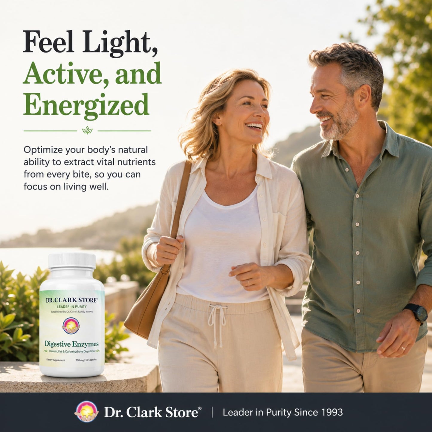 Dr Clark Store Digestive Enzymes Supplement Capsule 50 Count