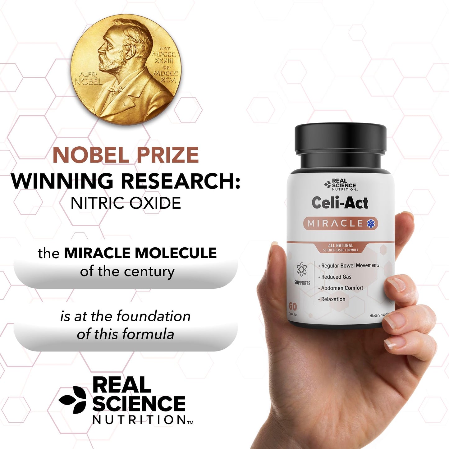Real Science Nutrition Celi-Act 60 Capsules