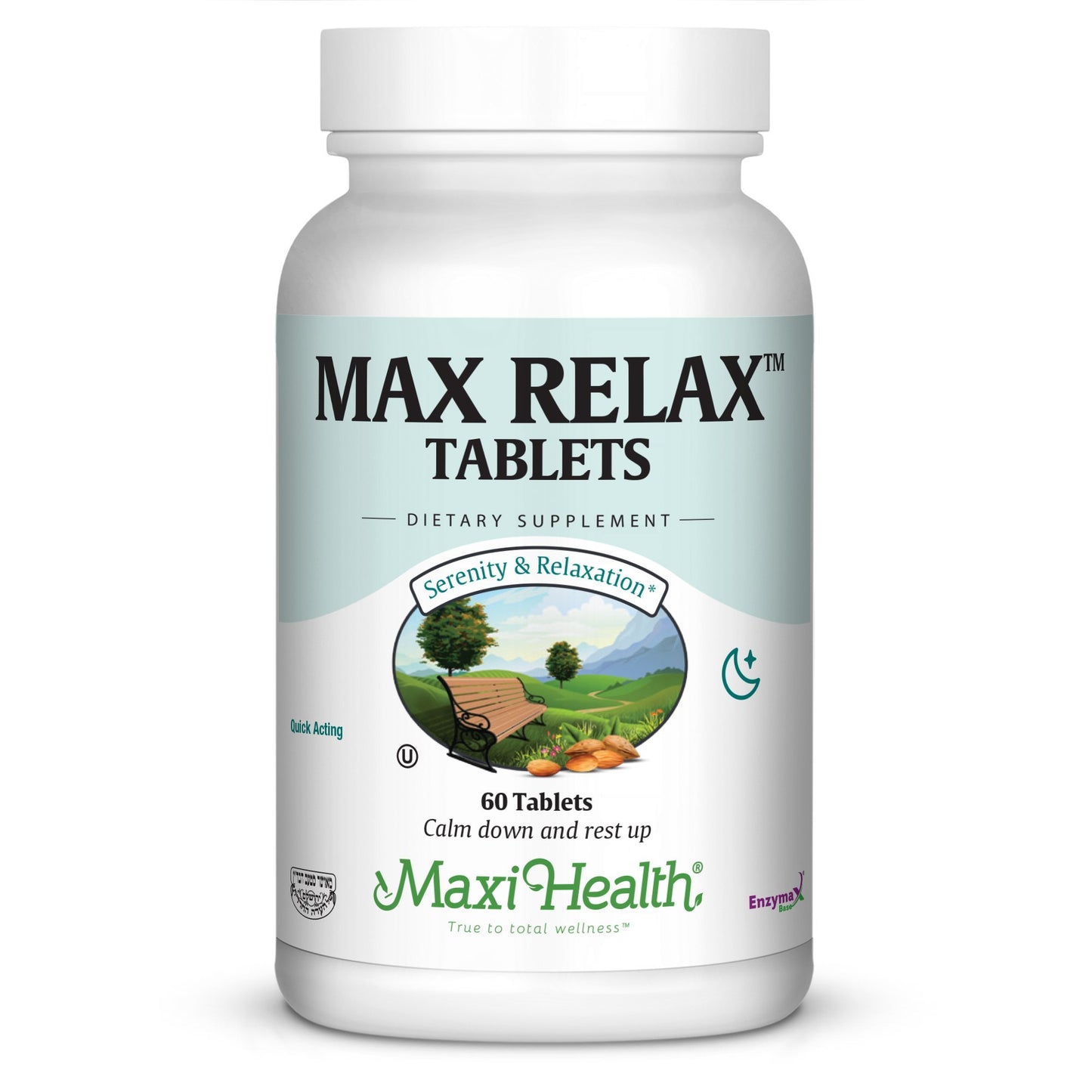 Maxi Health Stress Relief & Mood Support for Women & Men 60 Tablets
