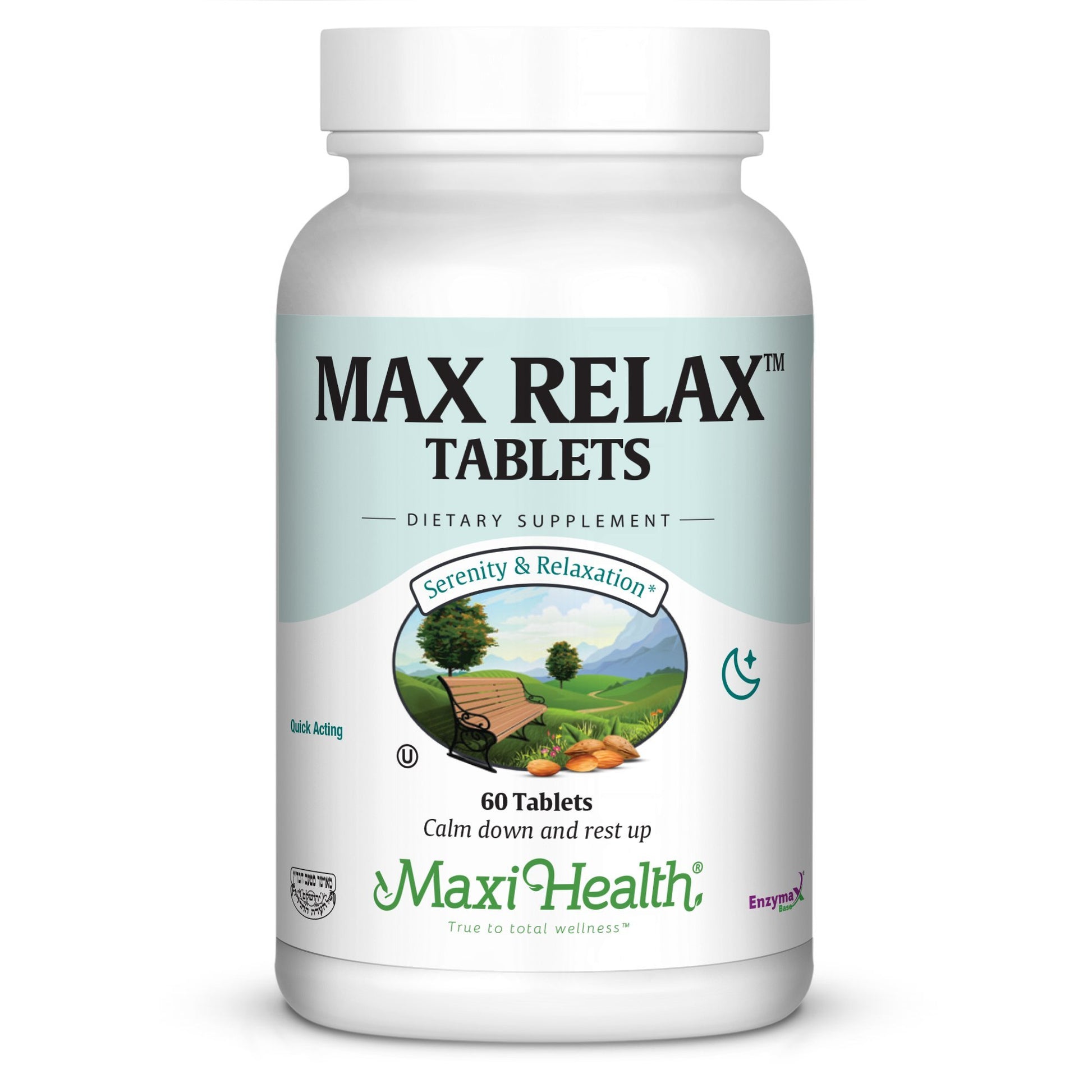 Maxi Health Stress Relief & Mood Support for Women & Men 60 Tablets