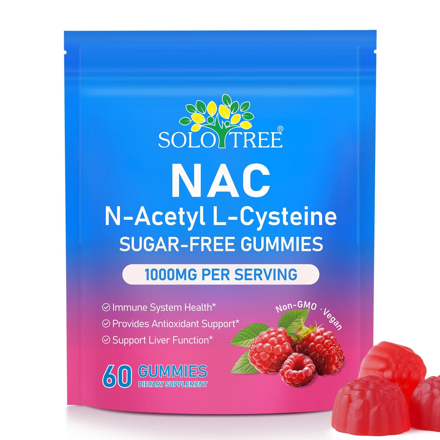 Nyloriaine NAC N-Acetyl Cysteine Gummy, 1 Count