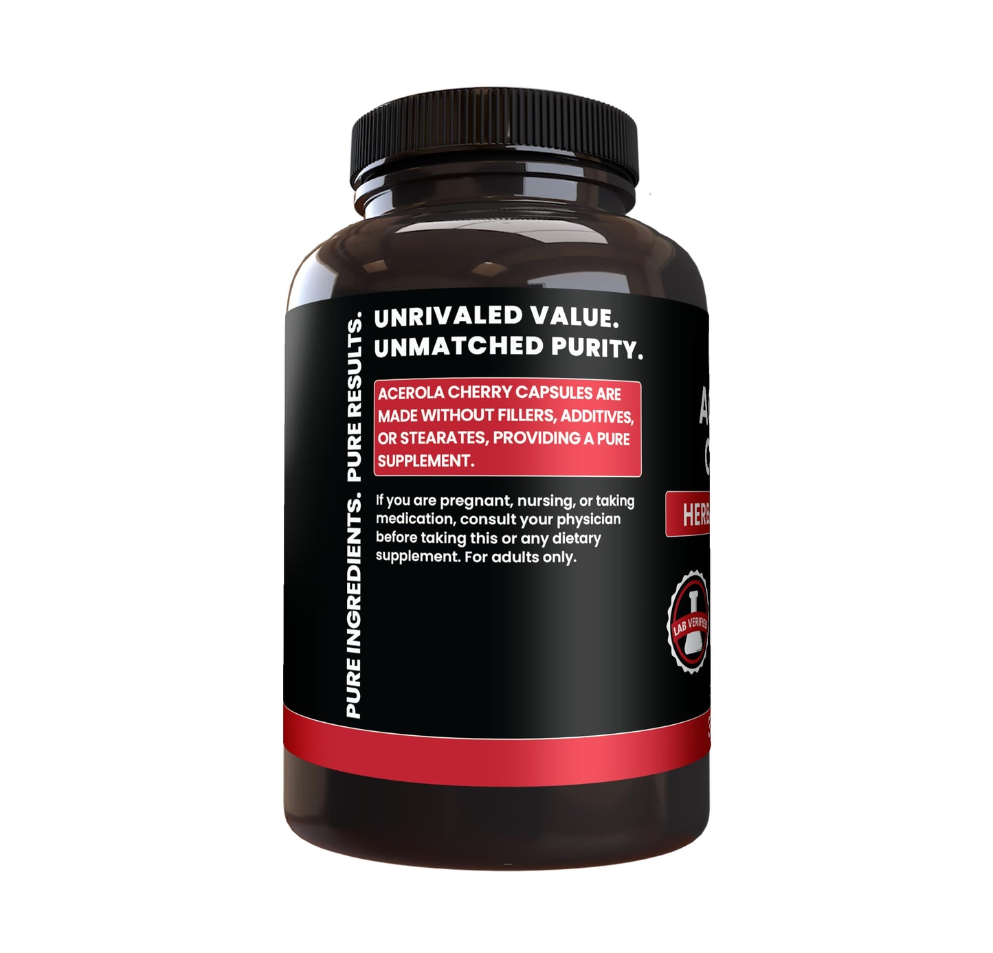 PURE ORIGINAL INGREDIENTS Acerola Cherry Capsules 365