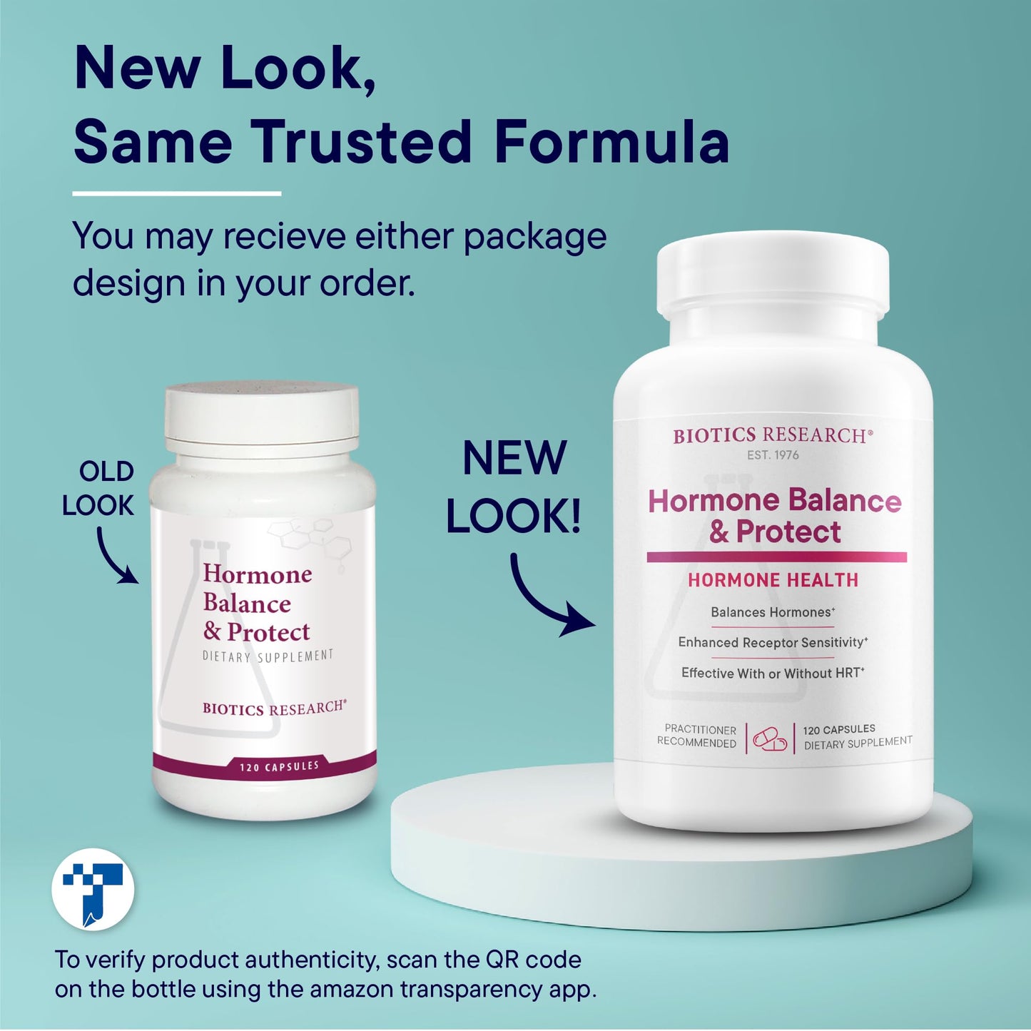 Biotics Research Hormone Balance and Protect, 120 Capsules