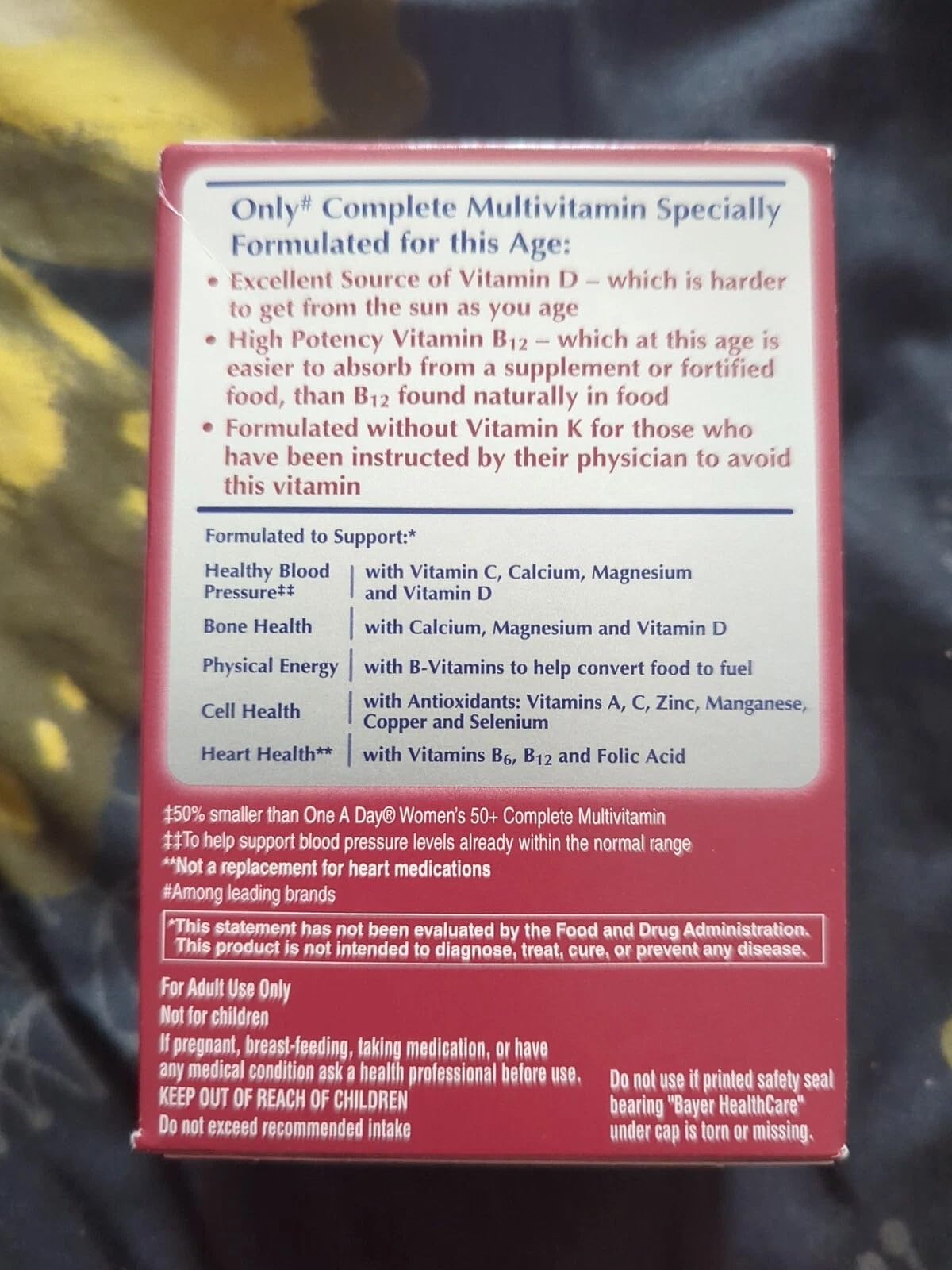 ONE A DAY Proactive 65+ Multivitamins Tablet, 150 Tablets