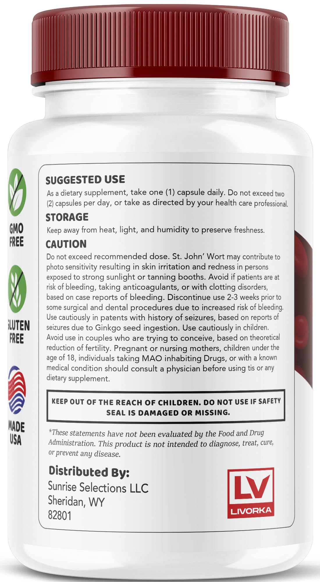 LIVORKA SweetBoost Glycogen Support Capsules, 30 Capsules