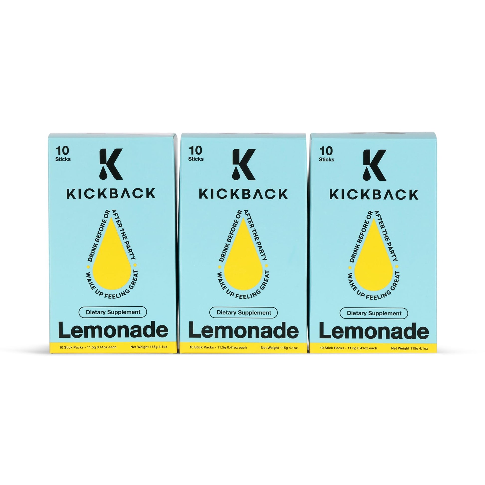 Kickback Morning Recovery Electrolyte Powder 10