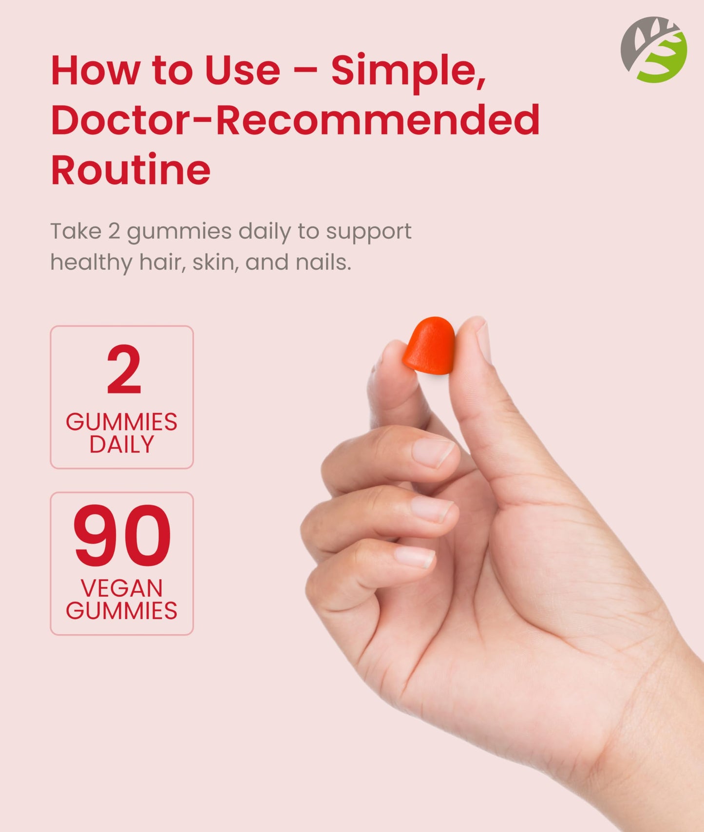 BariSlim Bariatric Vitamin Biotin Gummies, 90 Count