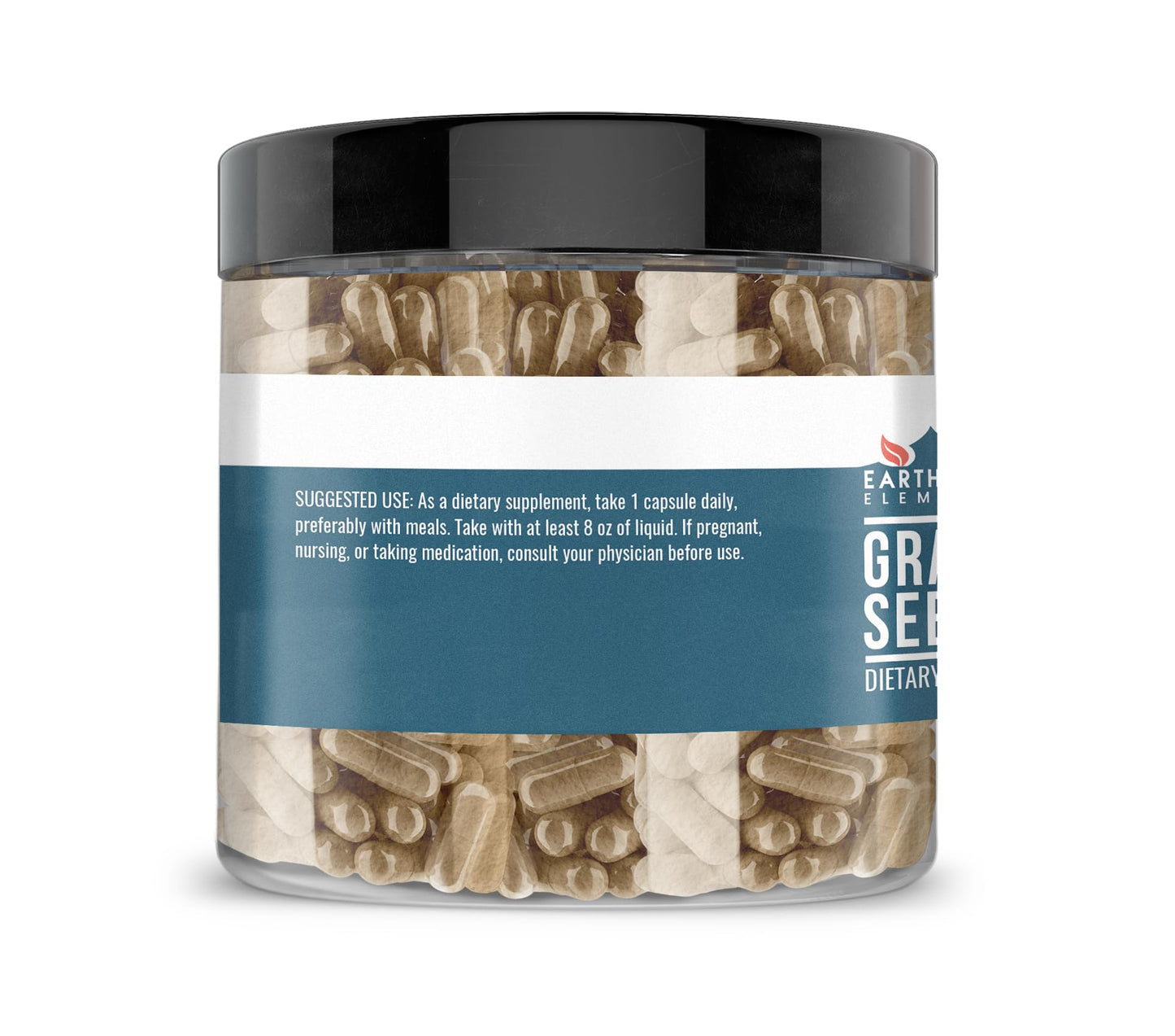 Earthborn Elements Grapefruit Seed Extract Capsules 200